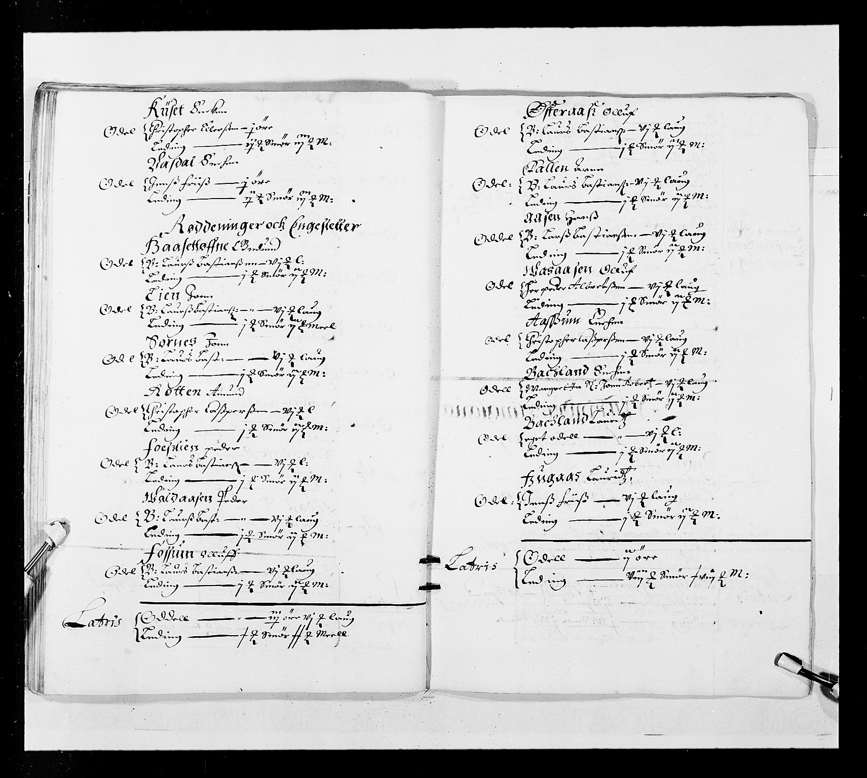 Stattholderembetet 1572-1771, RA/EA-2870/Ek/L0033b/0001: Jordebøker 1662-1720: / Matrikler for Strinda, Selbu, Orkdal, Stjørdal, Gauldal og Fosen, 1670-1671, p. 47