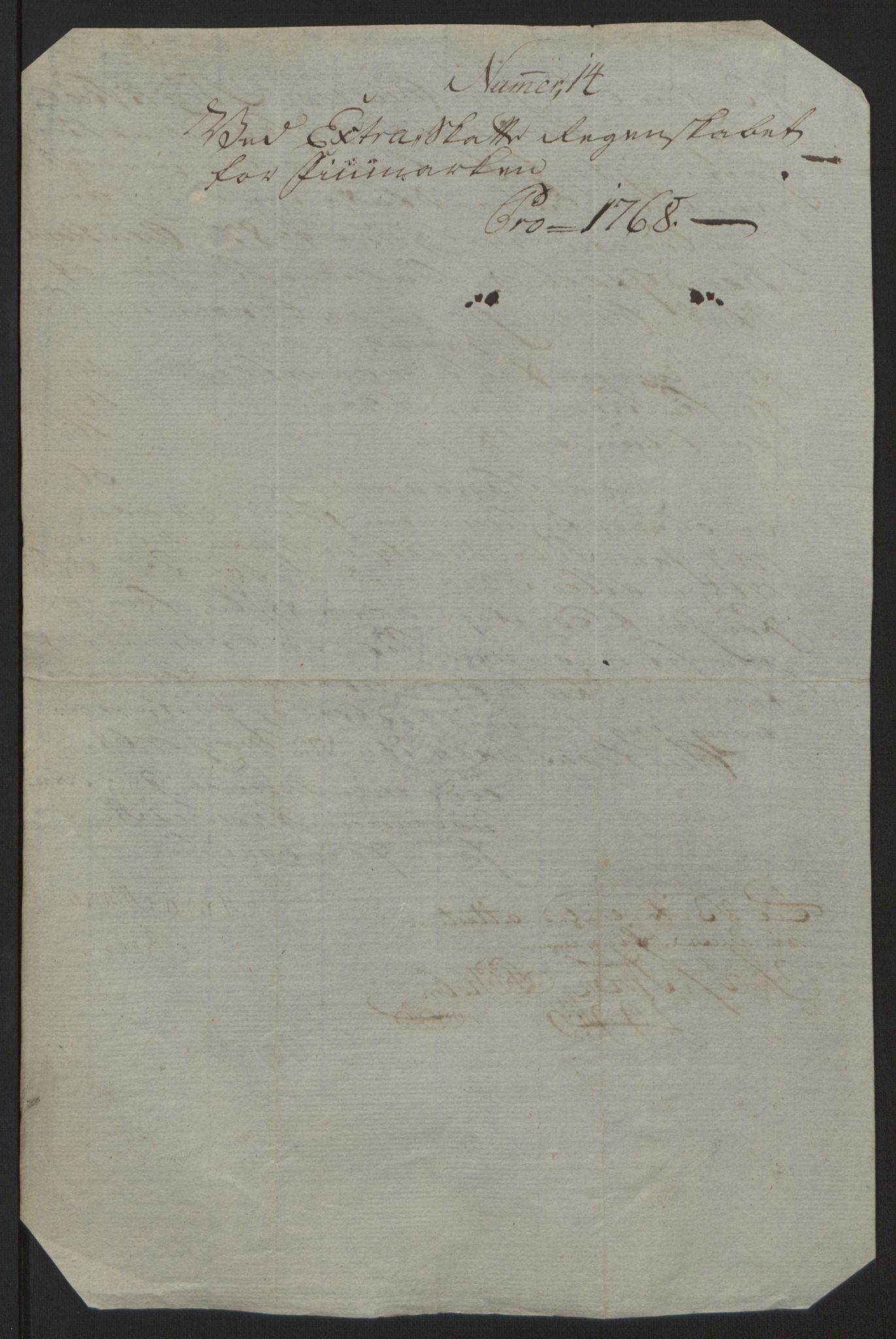 Rentekammeret inntil 1814, Reviderte regnskaper, Fogderegnskap, AV/RA-EA-4092/R69/L4910: Ekstraskatten  Finnmark/Vardøhus, 1762-1772, p. 288