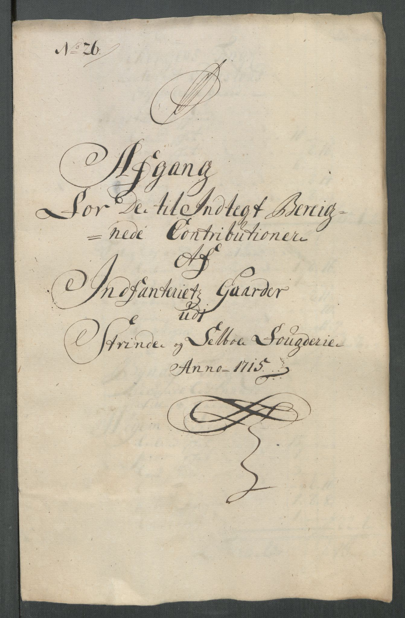 Rentekammeret inntil 1814, Reviderte regnskaper, Fogderegnskap, AV/RA-EA-4092/R61/L4115: Fogderegnskap Strinda og Selbu, 1715-1716, p. 199