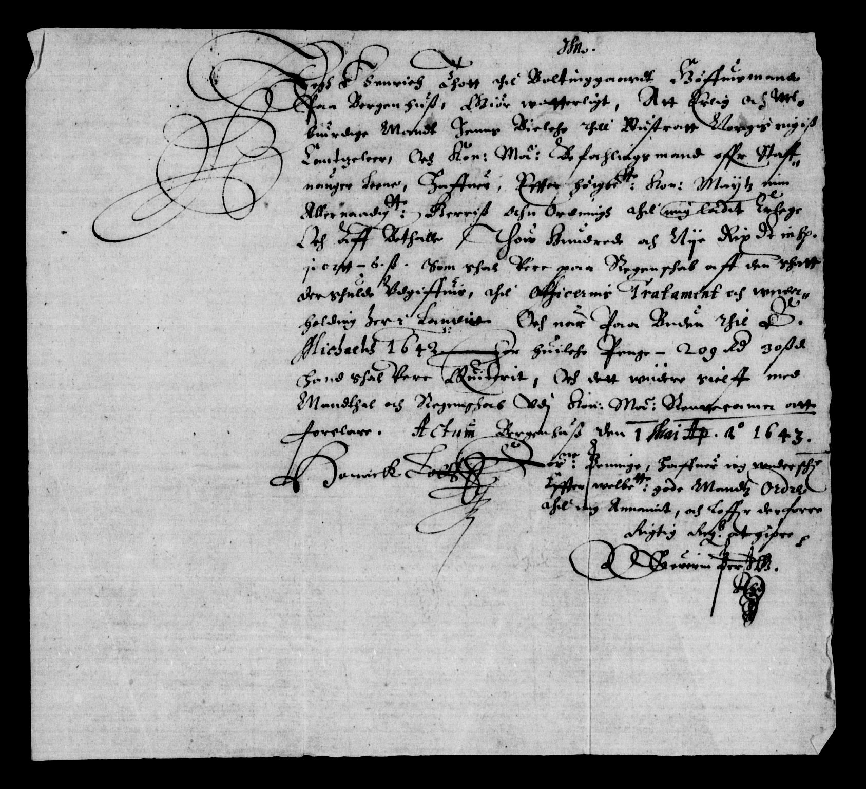 Rentekammeret inntil 1814, Reviderte regnskaper, Lensregnskaper, AV/RA-EA-5023/R/Rb/Rbs/L0027: Stavanger len, 1642-1644