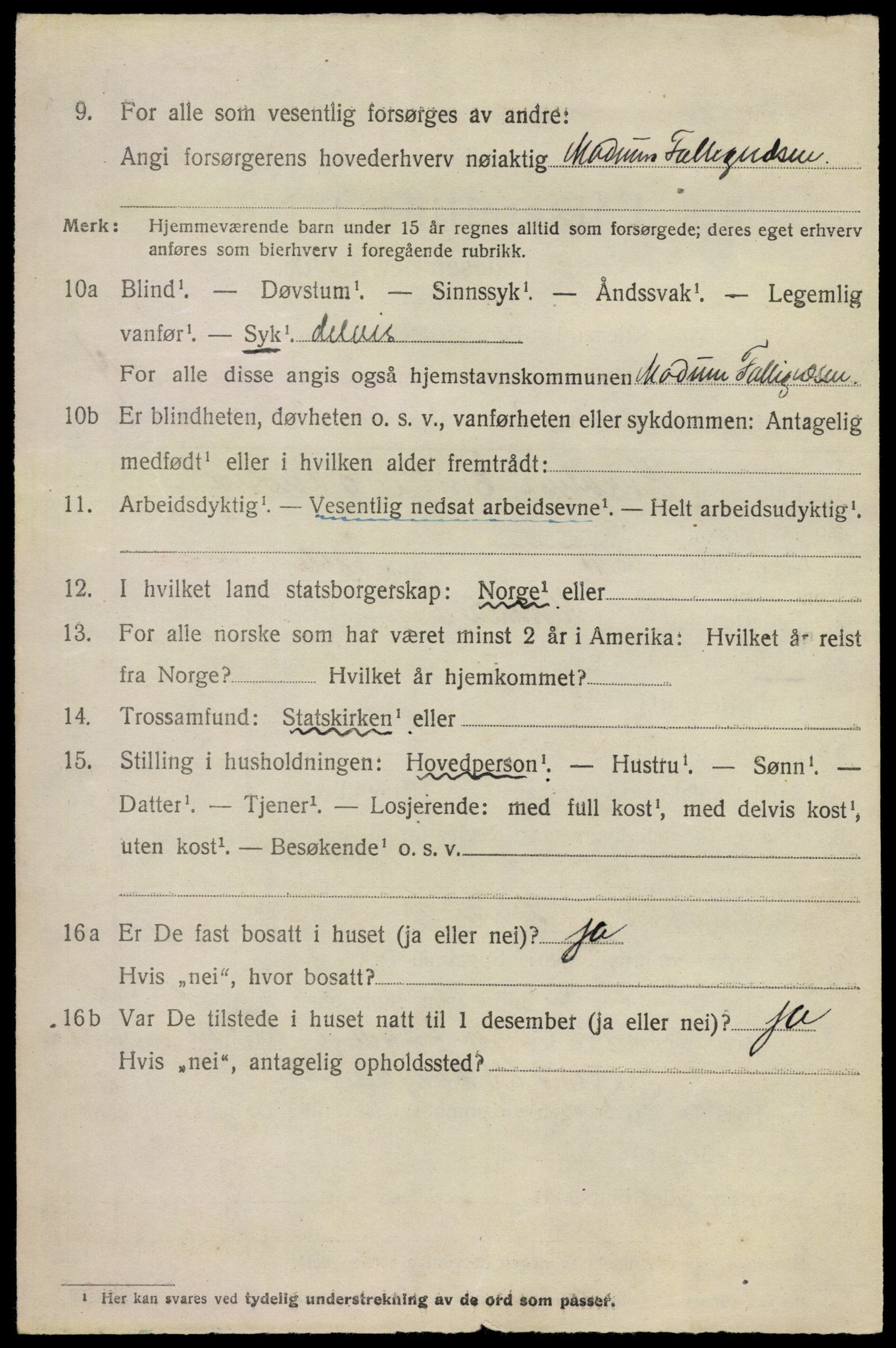 SAKO, 1920 census for Modum, 1920, p. 24296