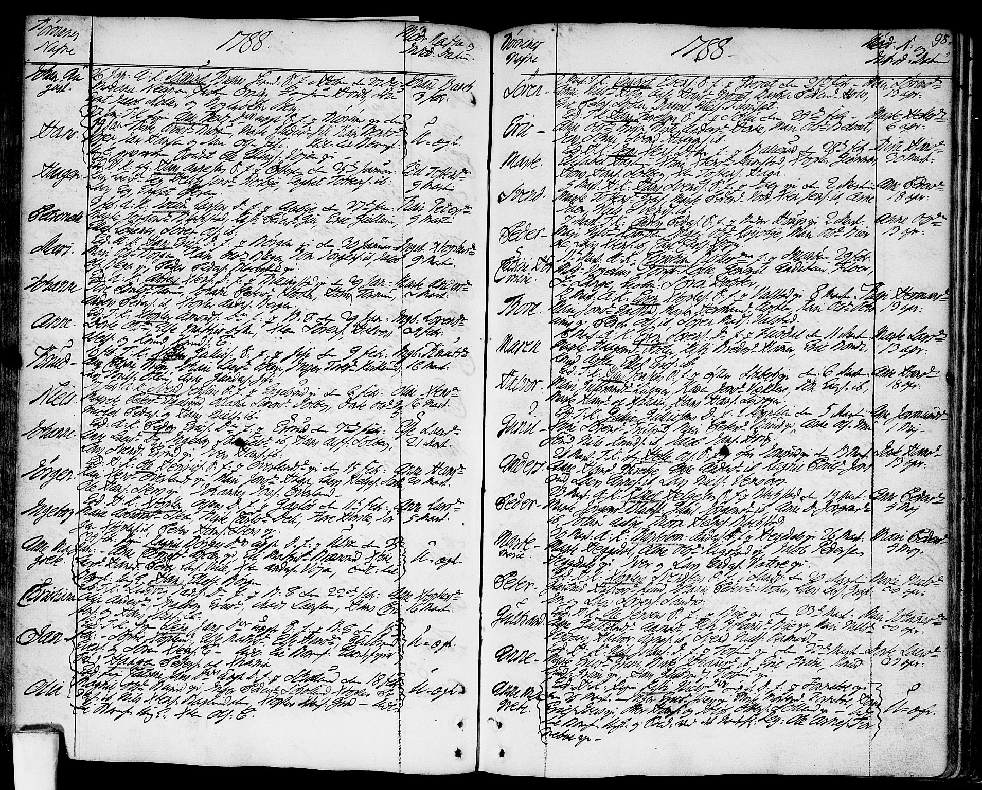 Asker prestekontor Kirkebøker, SAO/A-10256a/F/Fa/L0003: Parish register (official) no. I 3, 1767-1807, p. 98