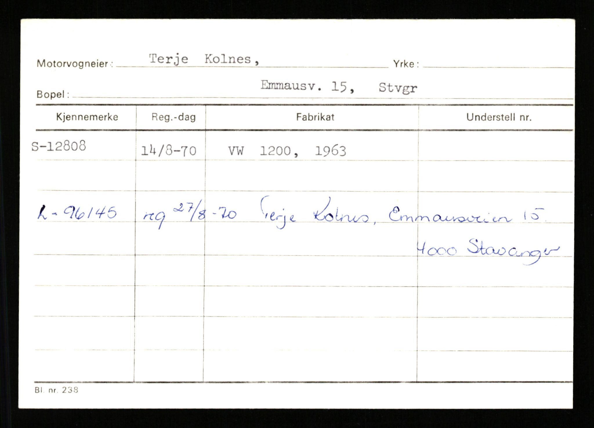 Stavanger trafikkstasjon, AV/SAST-A-101942/0/G/L0003: Registreringsnummer: 10466 - 15496, 1930-1971, p. 1943