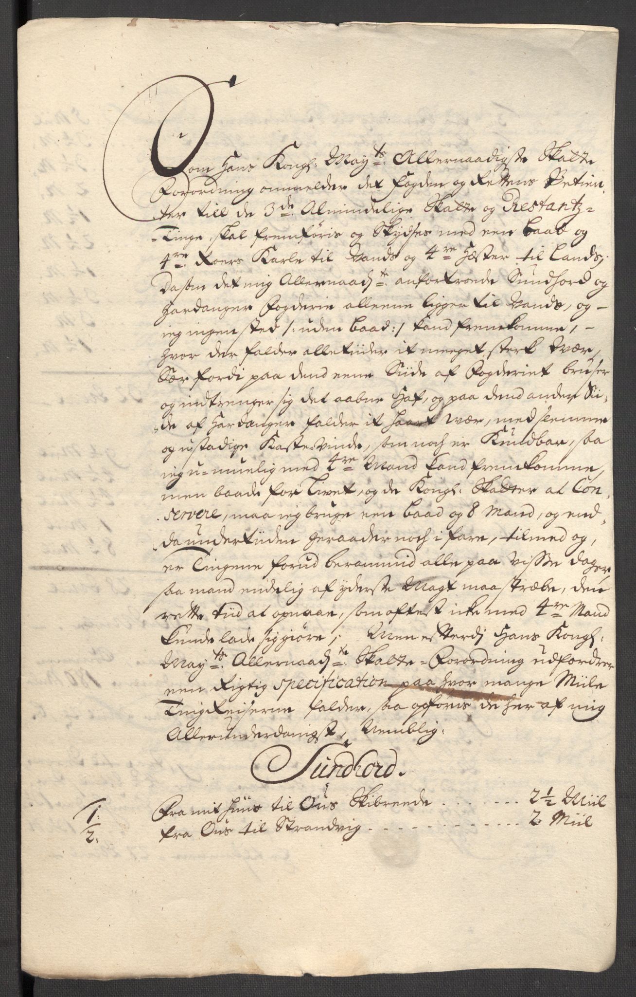 Rentekammeret inntil 1814, Reviderte regnskaper, Fogderegnskap, AV/RA-EA-4092/R48/L2984: Fogderegnskap Sunnhordland og Hardanger, 1706-1707, p. 260