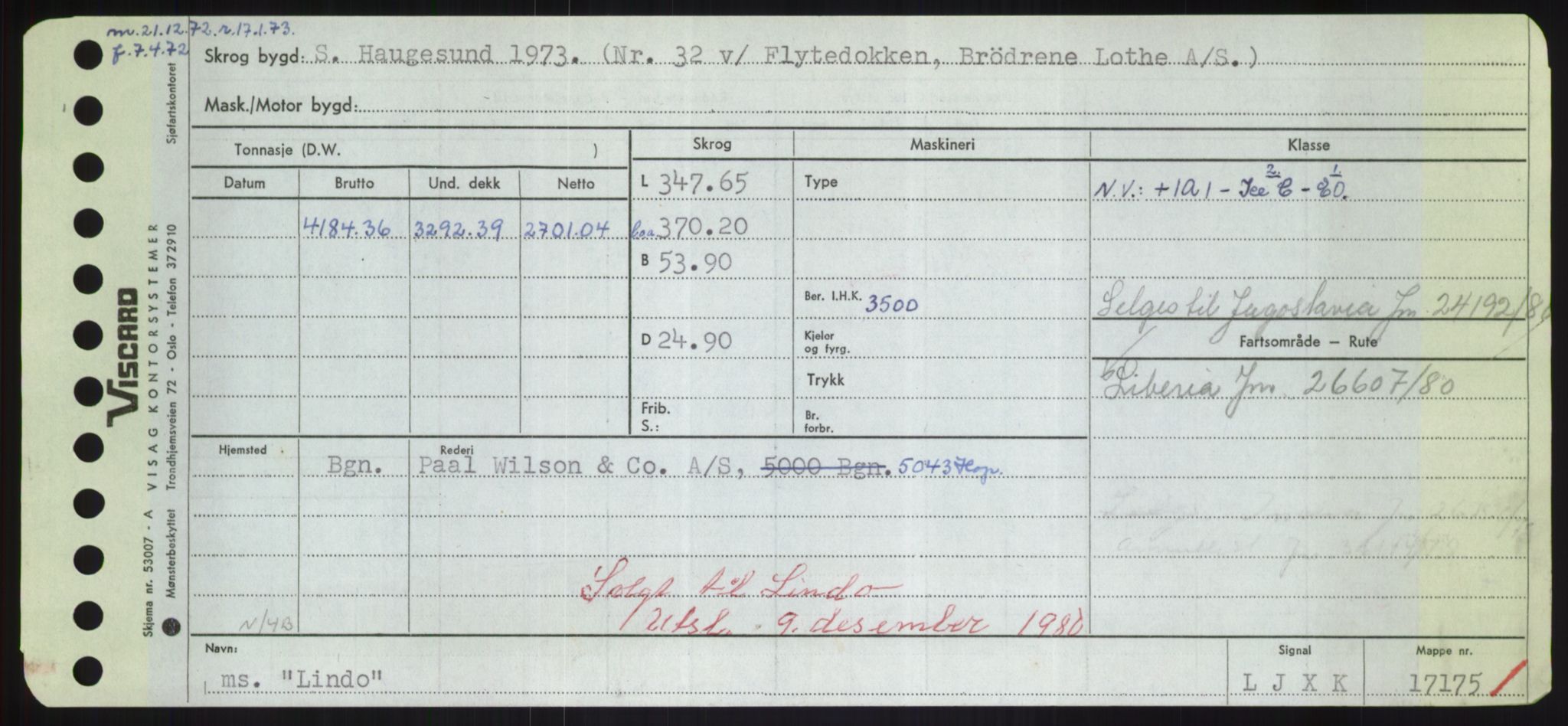 Sjøfartsdirektoratet med forløpere, Skipsmålingen, AV/RA-S-1627/H/Hd/L0023: Fartøy, Lia-Løv, p. 139
