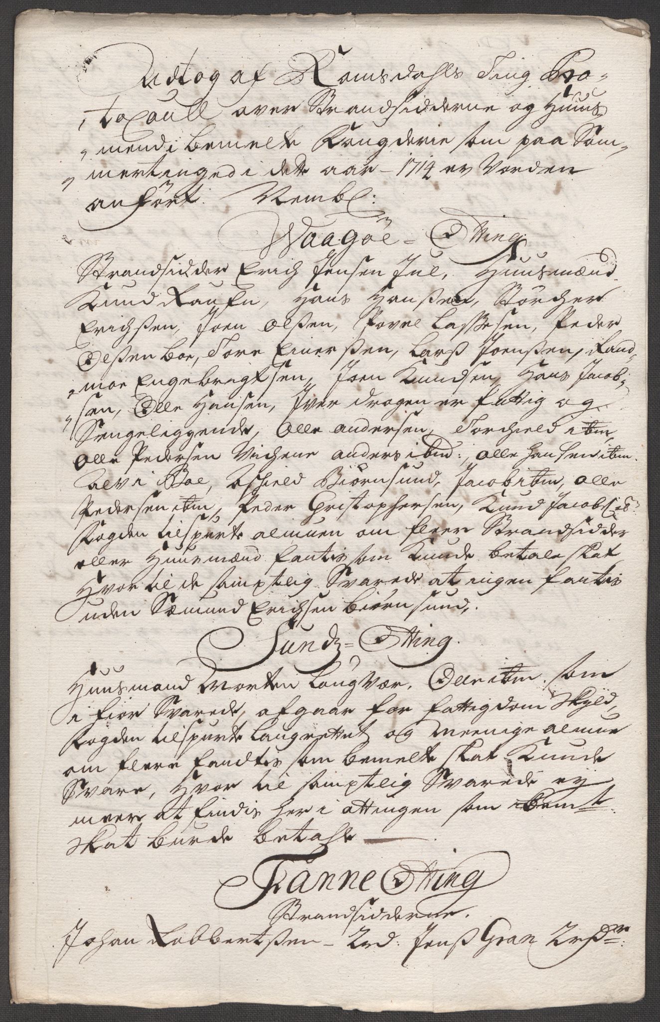 Rentekammeret inntil 1814, Reviderte regnskaper, Fogderegnskap, AV/RA-EA-4092/R55/L3662: Fogderegnskap Romsdal, 1713-1714, p. 380