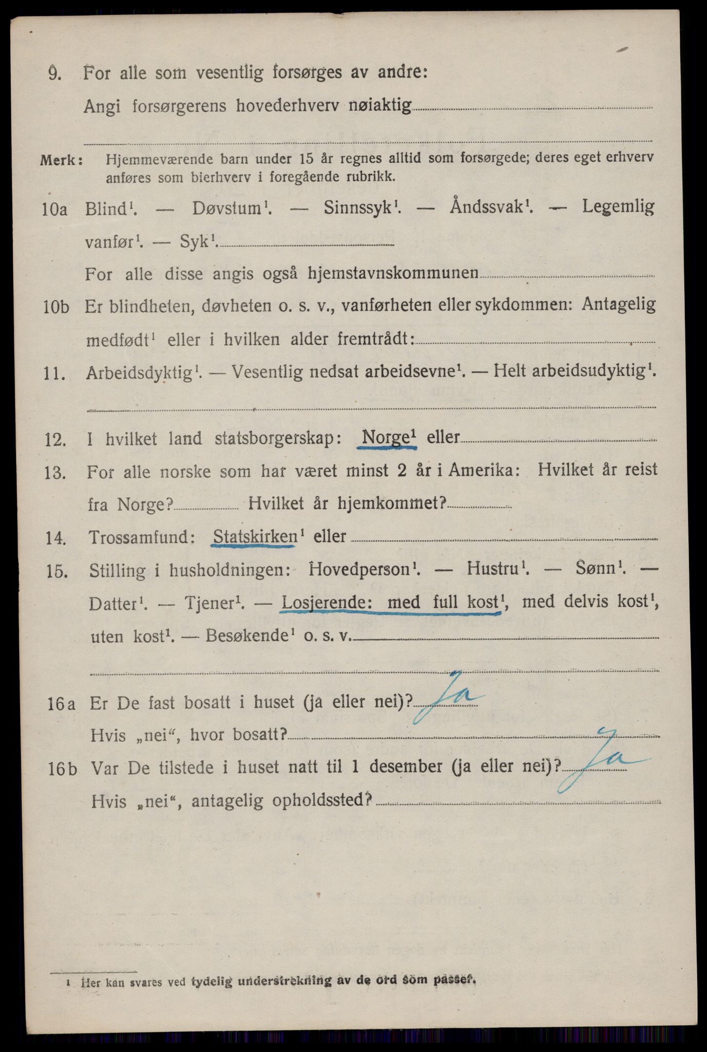 SAKO, 1920 census for Hjartdal, 1920, p. 4045