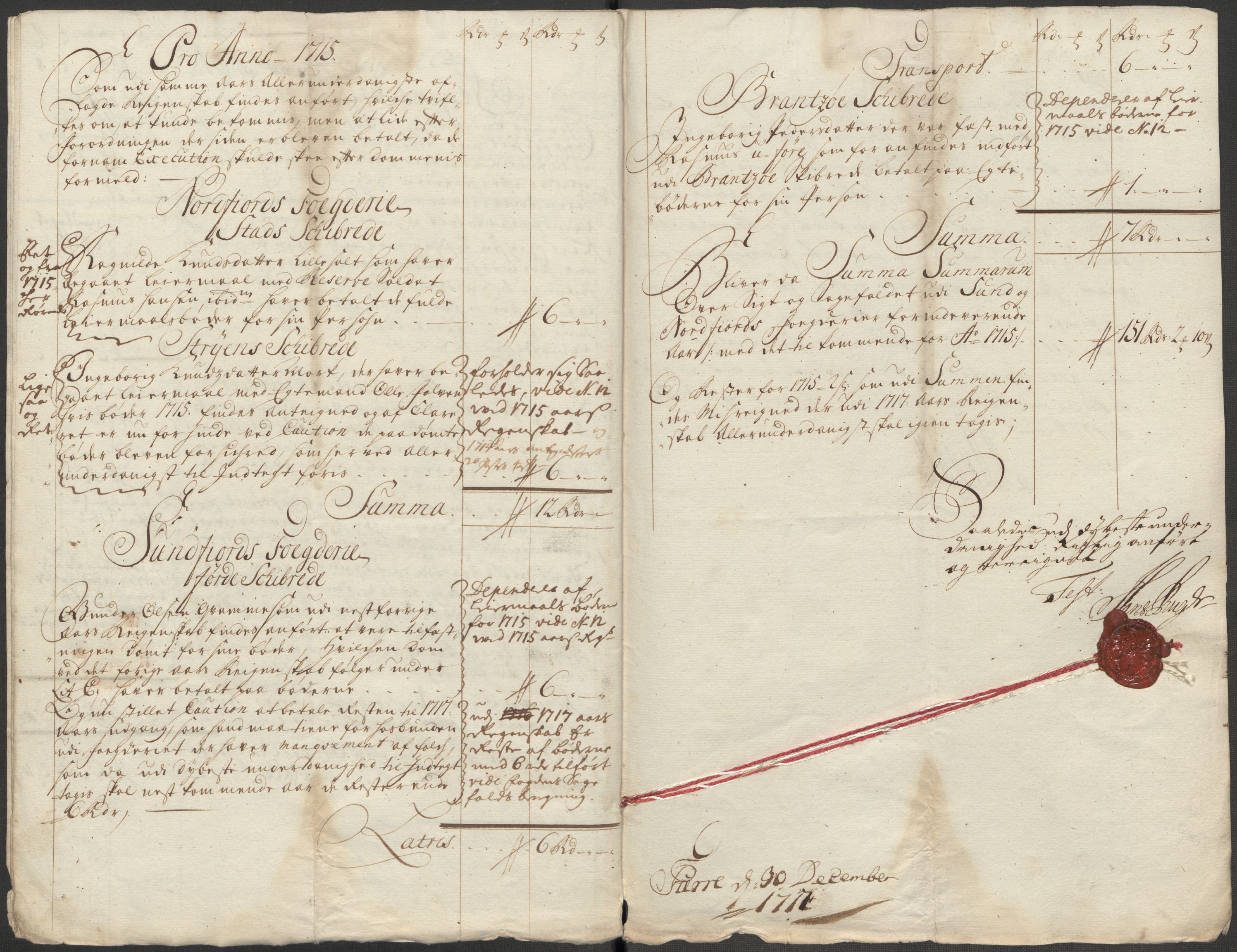 Rentekammeret inntil 1814, Reviderte regnskaper, Fogderegnskap, RA/EA-4092/R53/L3440: Fogderegnskap Sunn- og Nordfjord, 1716, p. 61