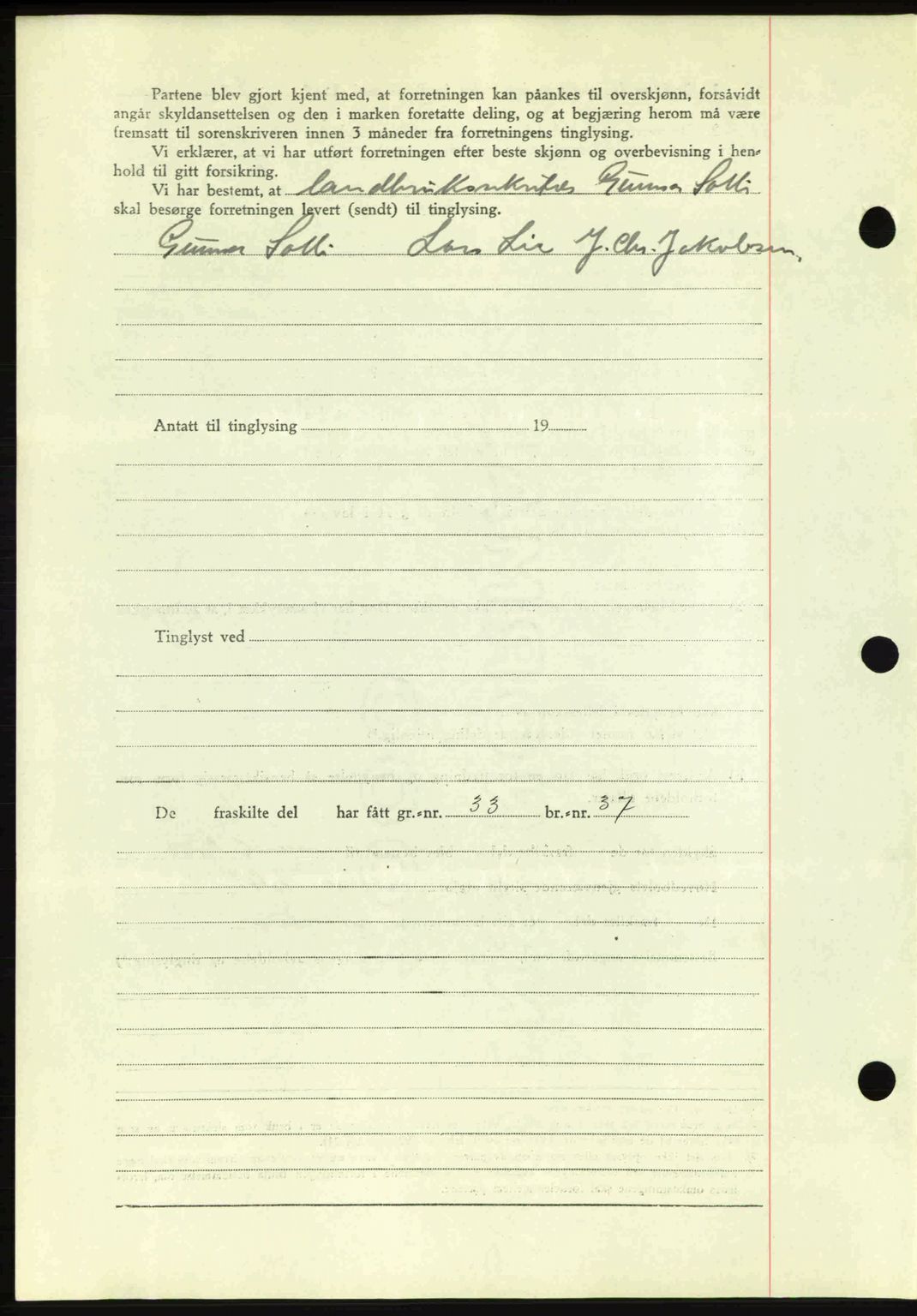 Romsdal sorenskriveri, AV/SAT-A-4149/1/2/2C: Mortgage book no. A10, 1941-1941, Diary no: : 1024/1941