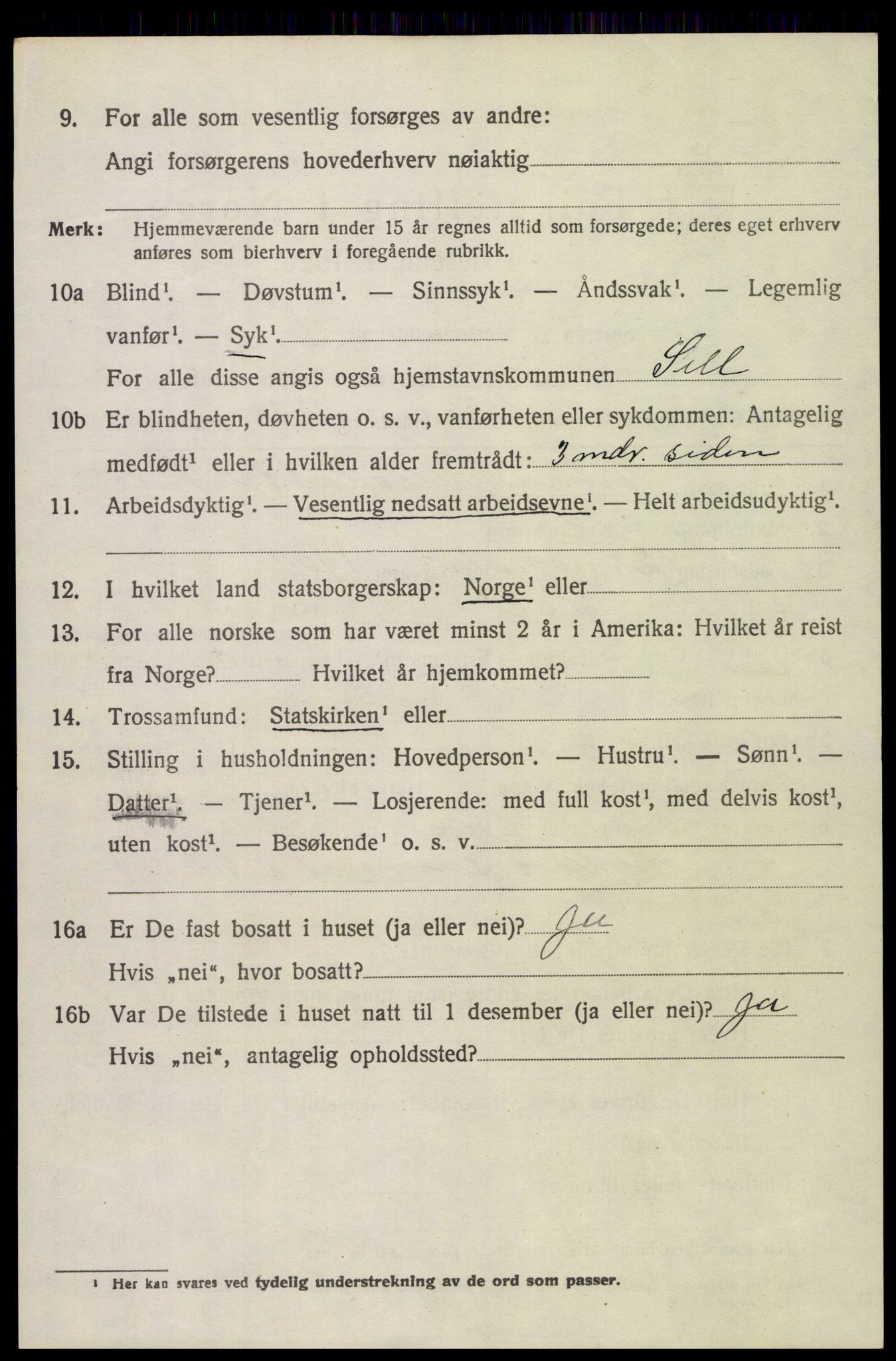 SAH, 1920 census for Sel, 1920, p. 2163