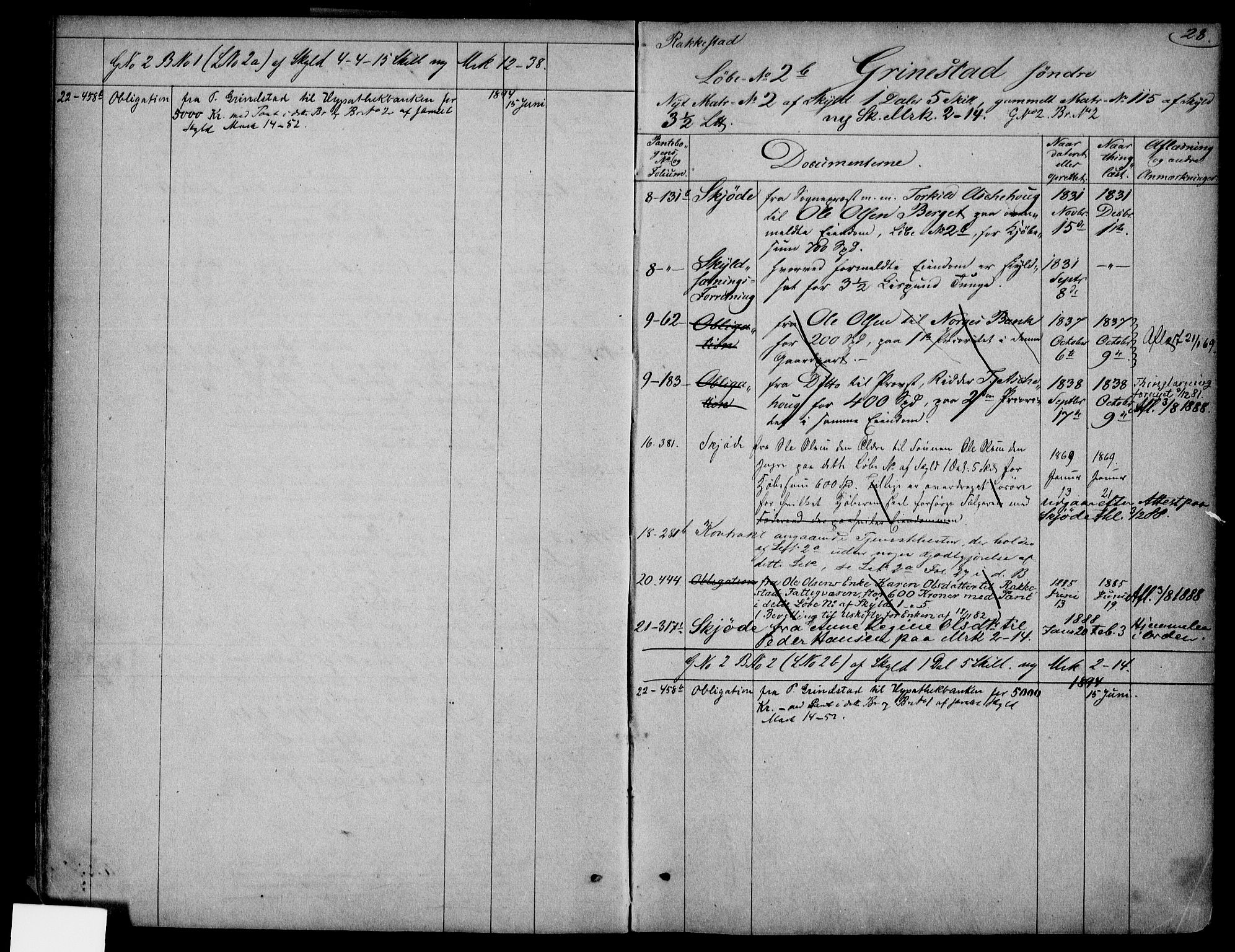 Rakkestad sorenskriveri, SAO/A-10686/G/Ga/Gac/L0001: Mortgage register no. III 1, 1768-1892, p. 28