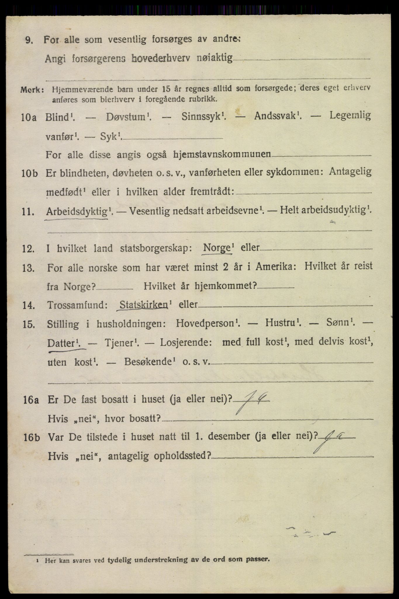 SAKO, 1920 census for Gjerpen, 1920, p. 13221