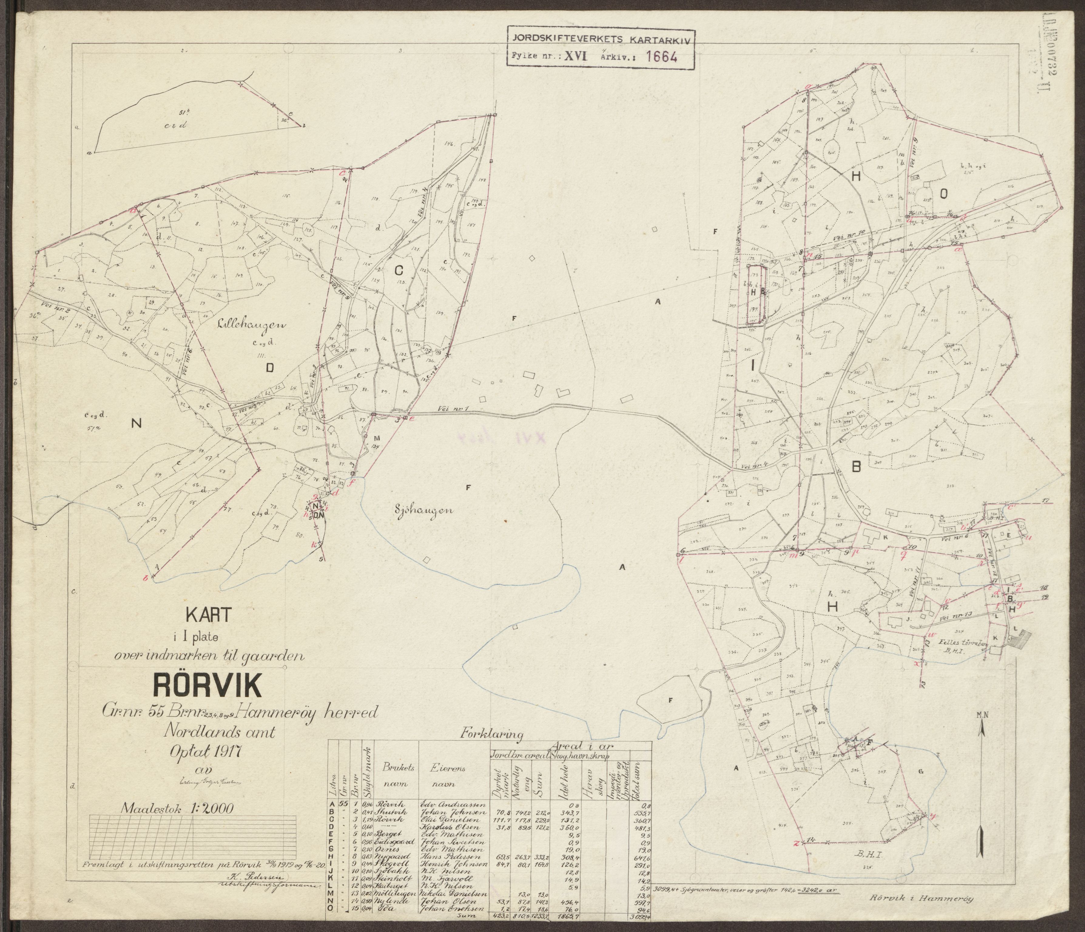 Jordskifteverkets kartarkiv, AV/RA-S-3929/T, 1859-1988, p. 1944