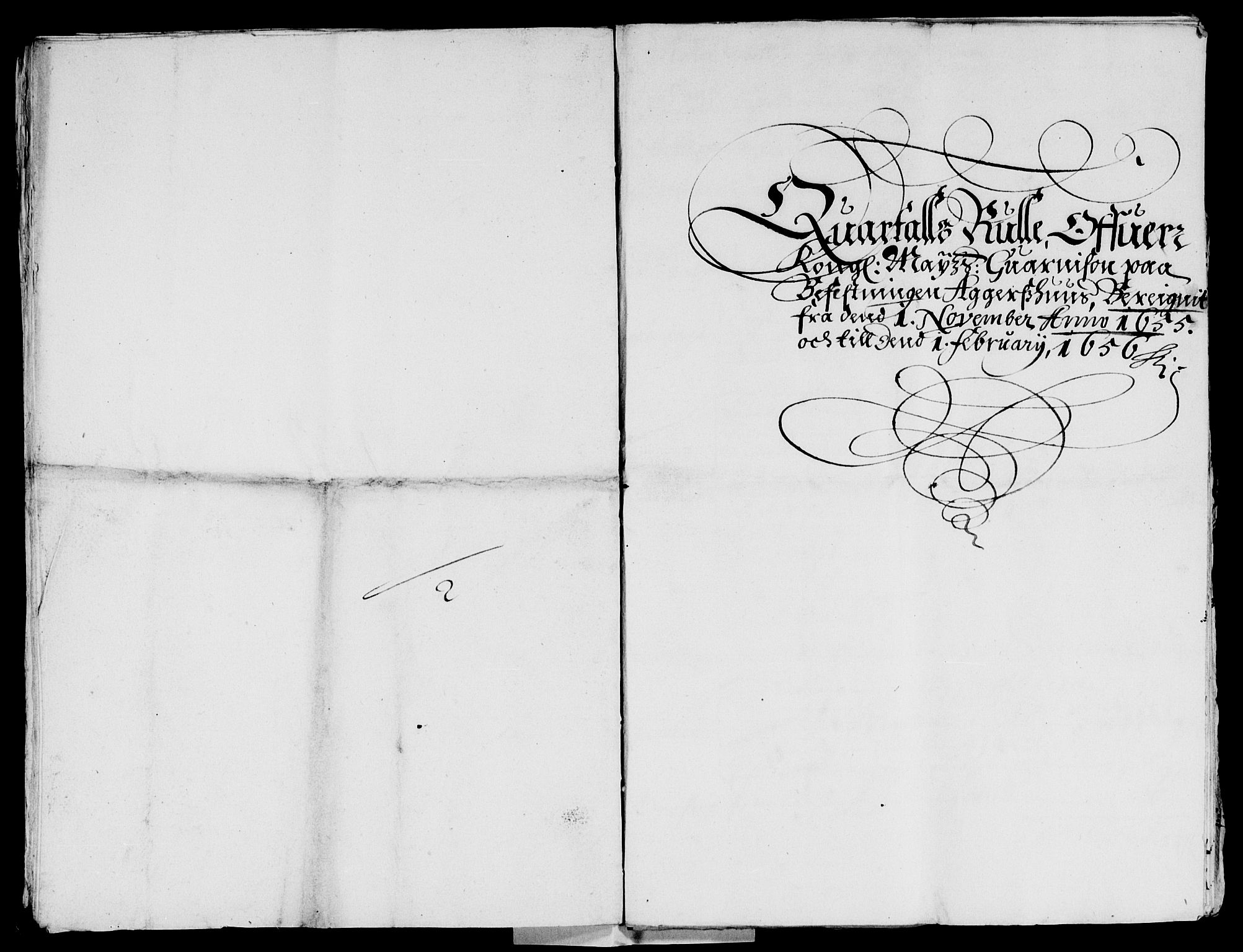 Rentekammeret inntil 1814, Reviderte regnskaper, Lensregnskaper, AV/RA-EA-5023/R/Rb/Rba/L0233: Akershus len, 1655-1656