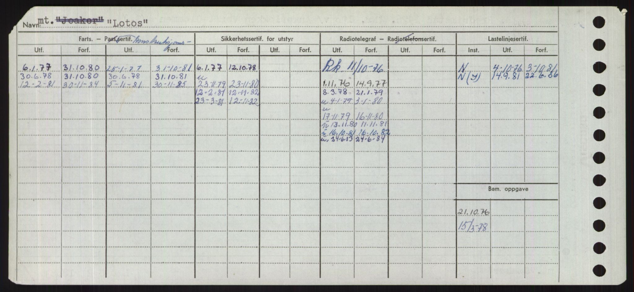 Sjøfartsdirektoratet med forløpere, Skipsmålingen, AV/RA-S-1627/H/Hd/L0023: Fartøy, Lia-Løv, p. 364