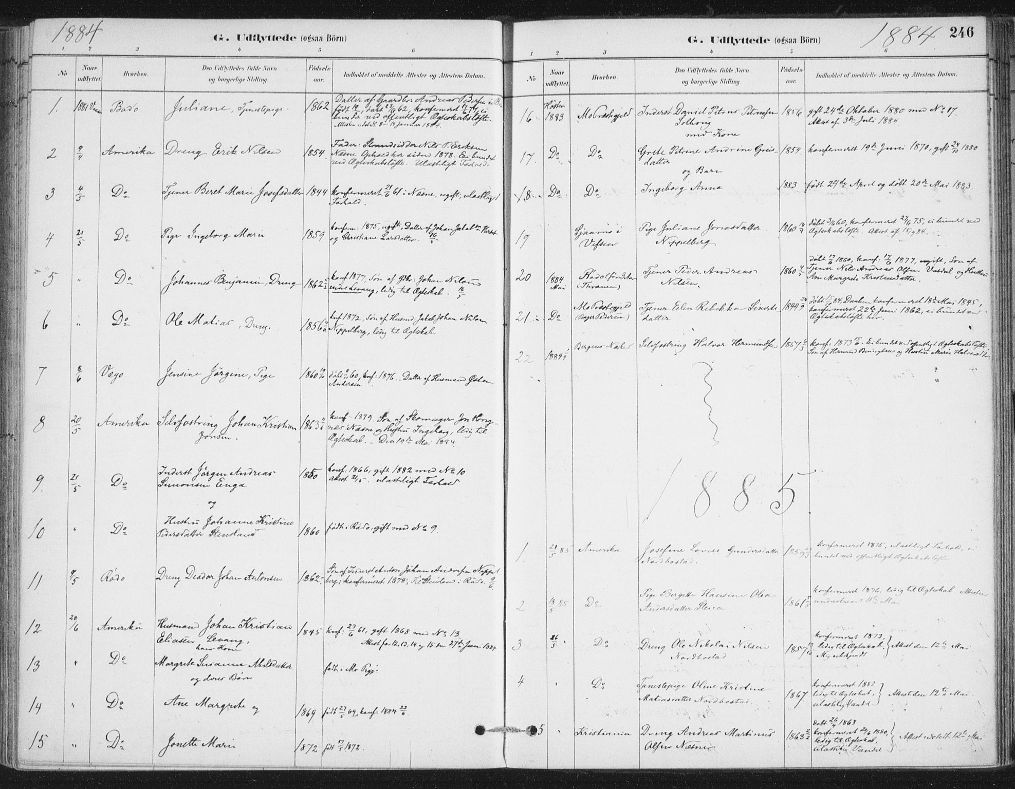 Ministerialprotokoller, klokkerbøker og fødselsregistre - Nordland, AV/SAT-A-1459/838/L0553: Parish register (official) no. 838A11, 1880-1910, p. 246