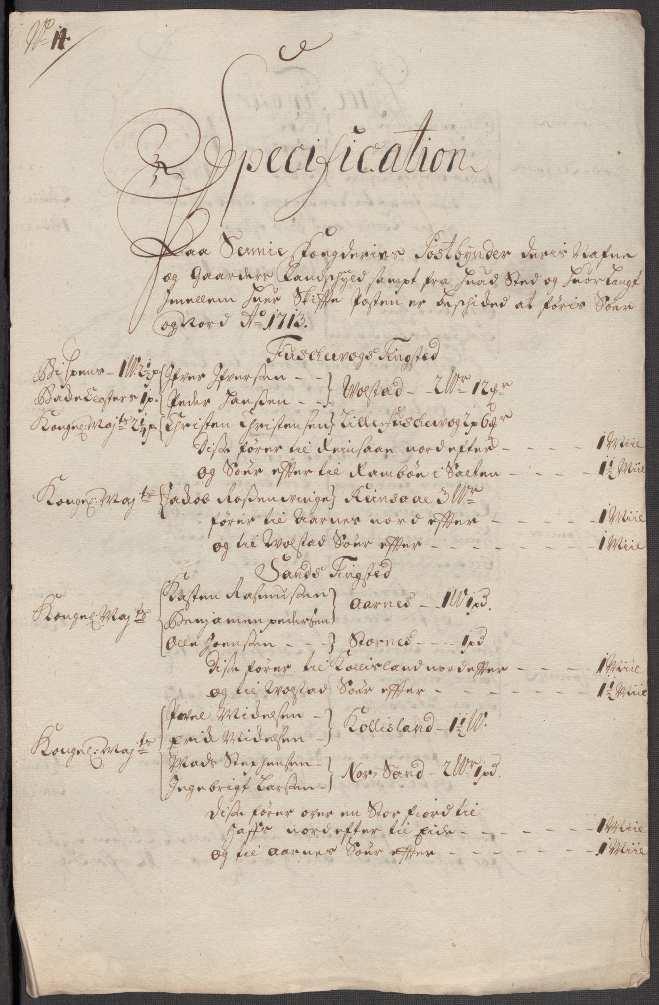 Rentekammeret inntil 1814, Reviderte regnskaper, Fogderegnskap, RA/EA-4092/R68/L4759: Fogderegnskap Senja og Troms, 1713, p. 210