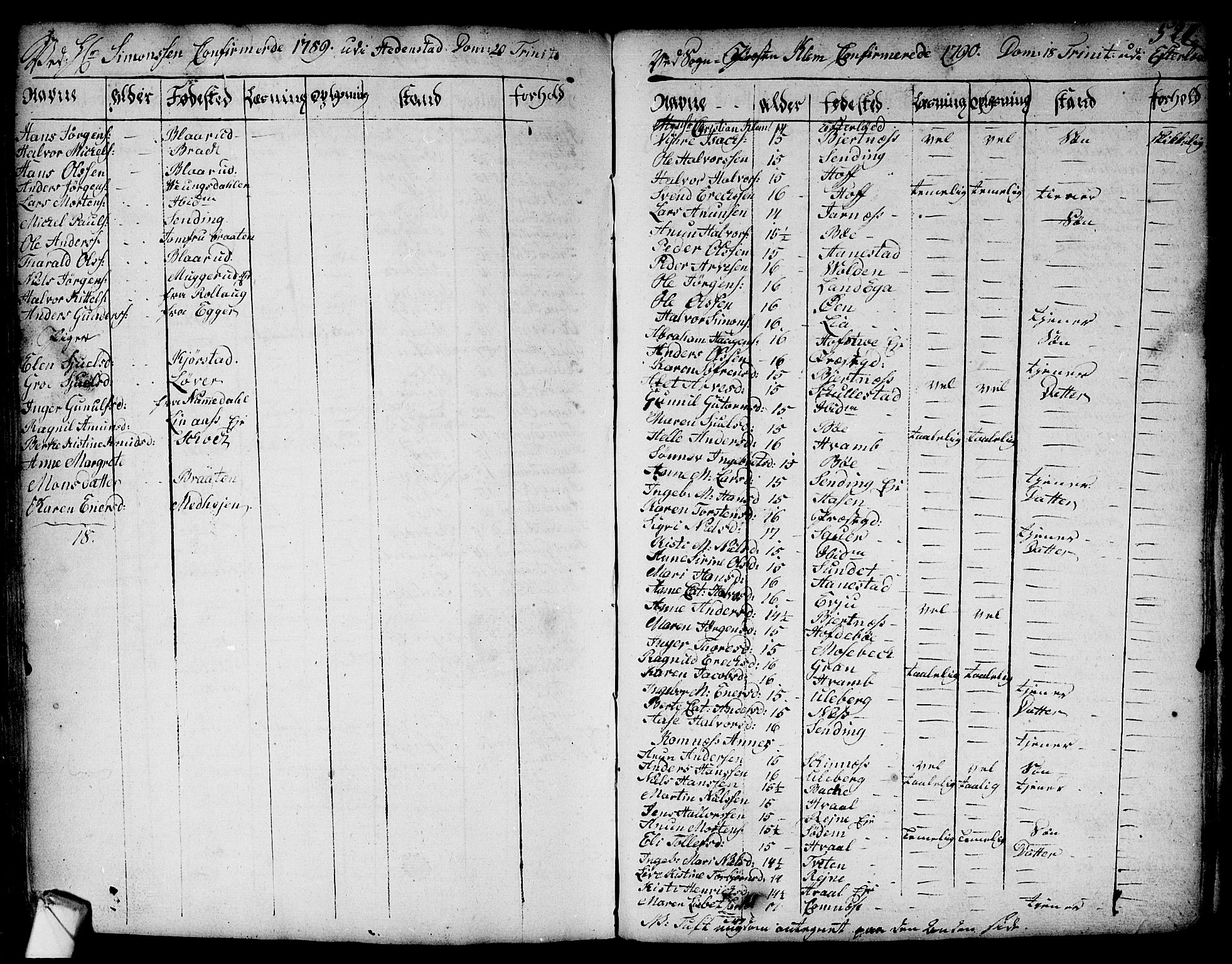 Sandsvær kirkebøker, AV/SAKO-A-244/F/Fa/L0002a: Parish register (official) no. I 2, 1725-1809, p. 524