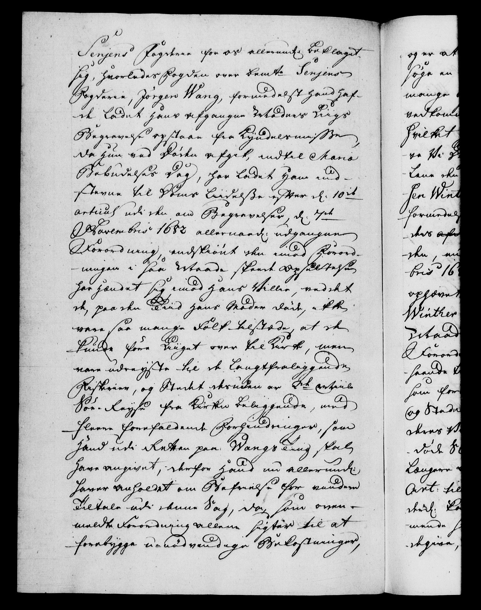 Danske Kanselli 1572-1799, AV/RA-EA-3023/F/Fc/Fca/Fcab/L0034: Norske tegnelser, 1753-1754, p. 371b