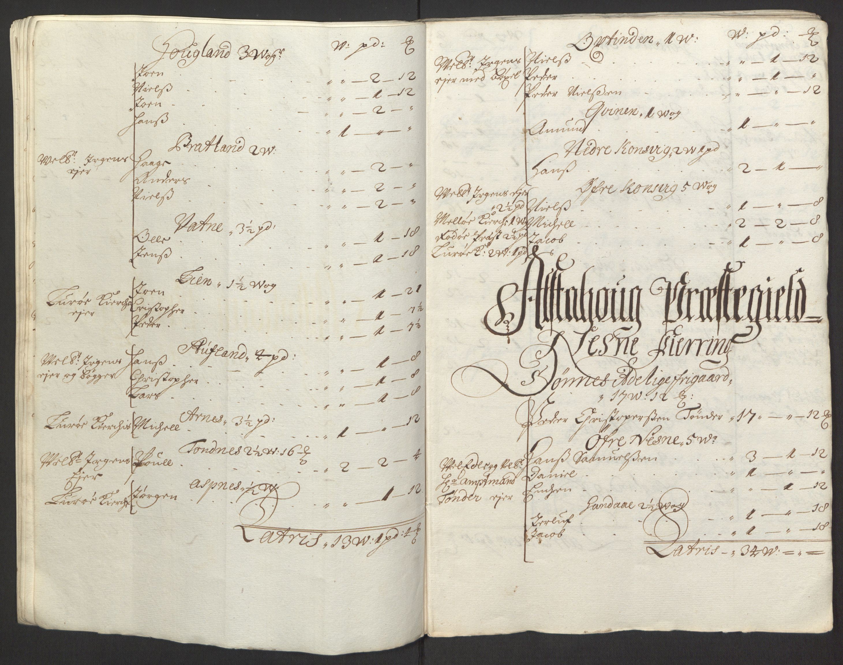 Rentekammeret inntil 1814, Reviderte regnskaper, Fogderegnskap, AV/RA-EA-4092/R65/L4505: Fogderegnskap Helgeland, 1693-1696, p. 21