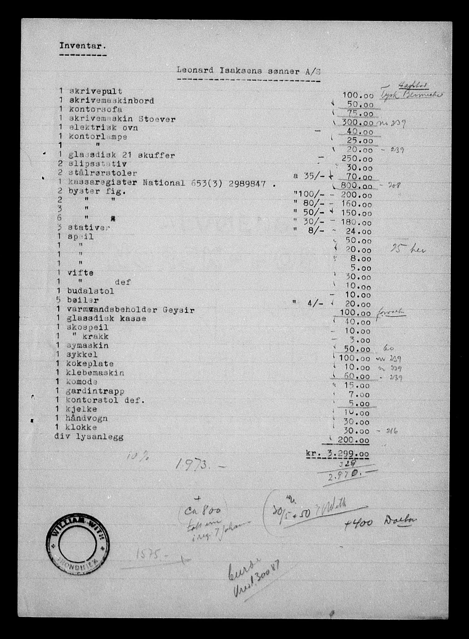 Justisdepartementet, Tilbakeføringskontoret for inndratte formuer, AV/RA-S-1564/H/Hc/Hca/L0898: --, 1945-1947, p. 3