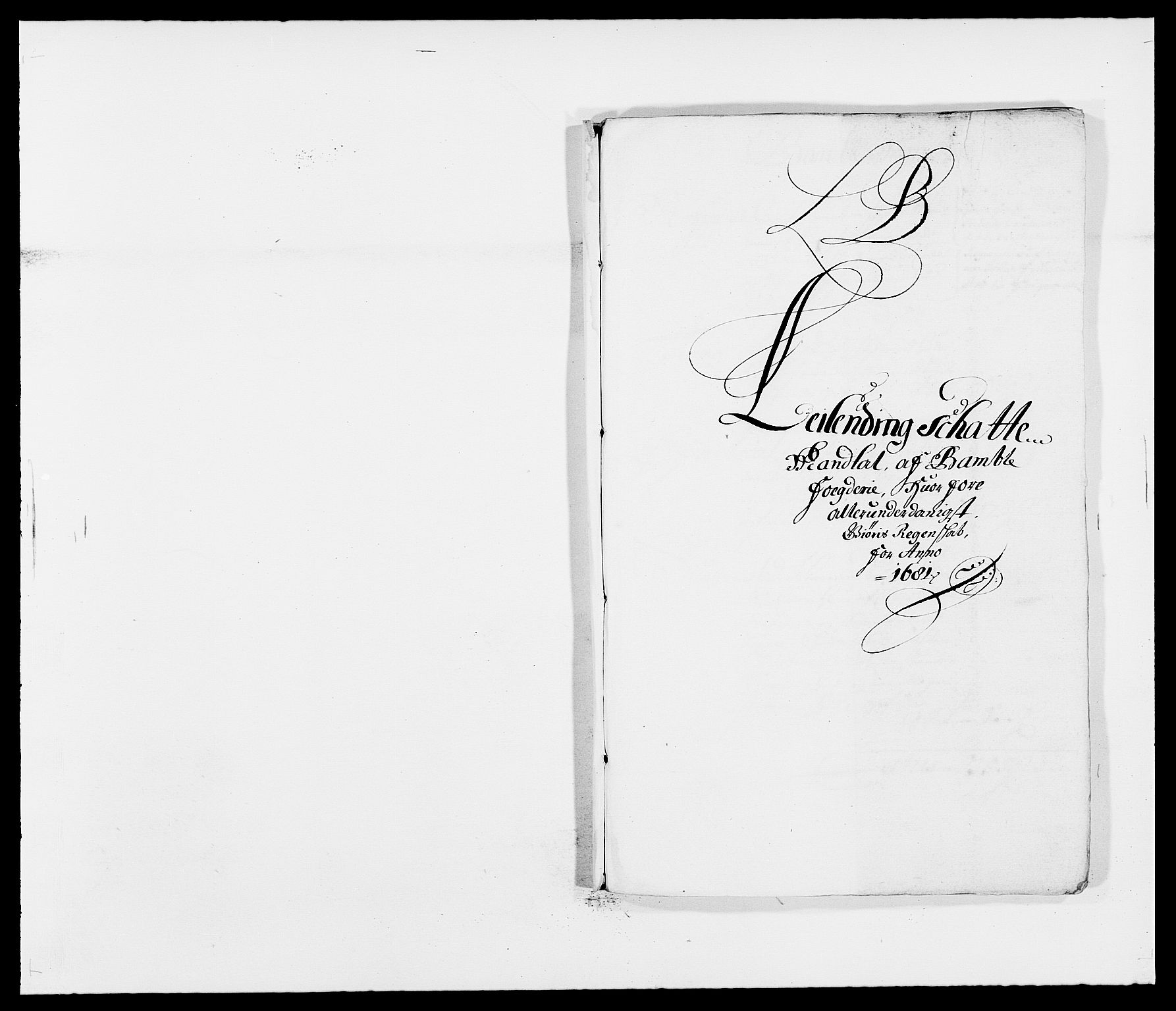 Rentekammeret inntil 1814, Reviderte regnskaper, Fogderegnskap, RA/EA-4092/R34/L2045: Fogderegnskap Bamble, 1680-1681, p. 273