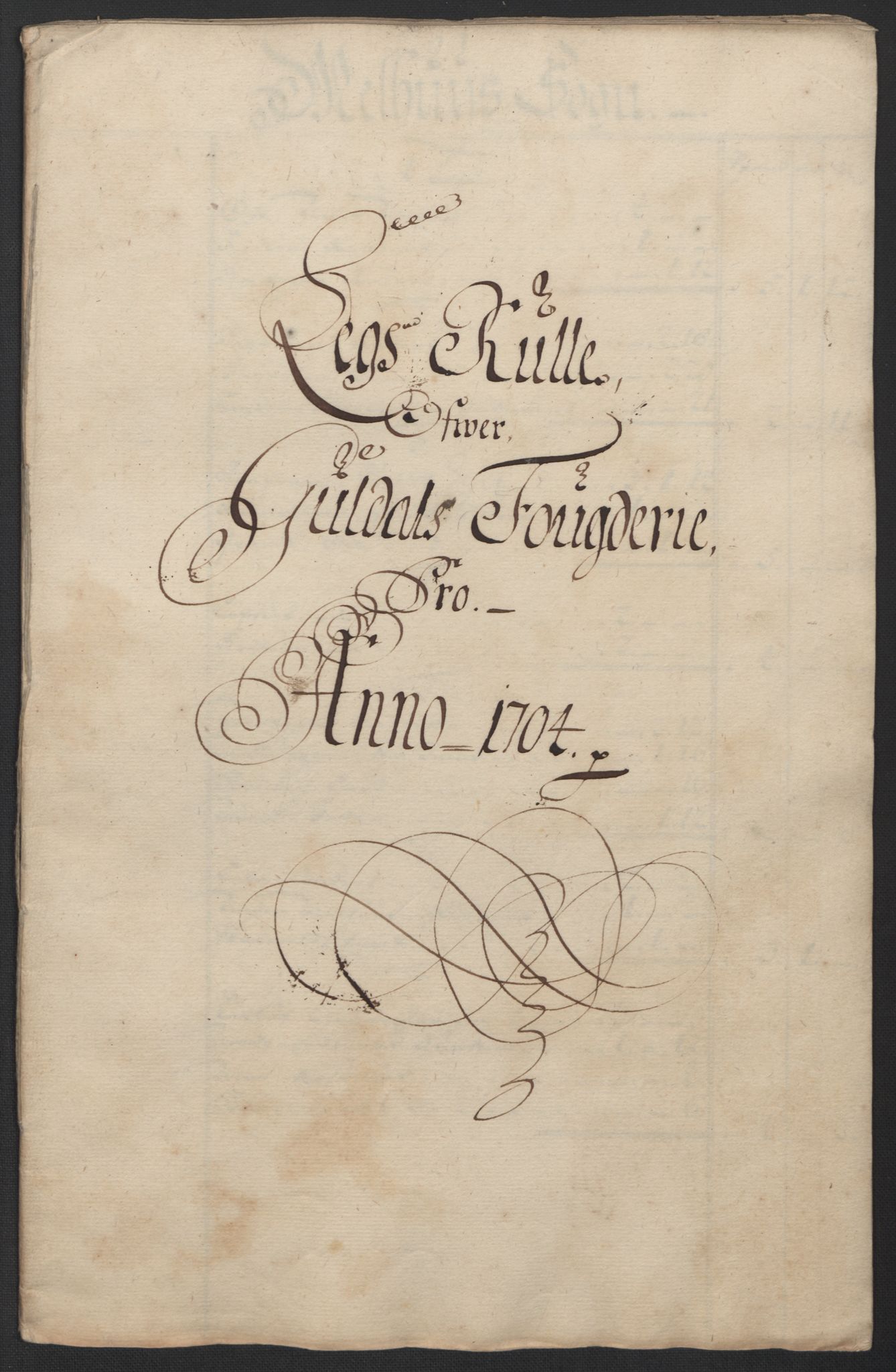 Rentekammeret inntil 1814, Reviderte regnskaper, Fogderegnskap, AV/RA-EA-4092/R60/L3954: Fogderegnskap Orkdal og Gauldal, 1704, p. 309