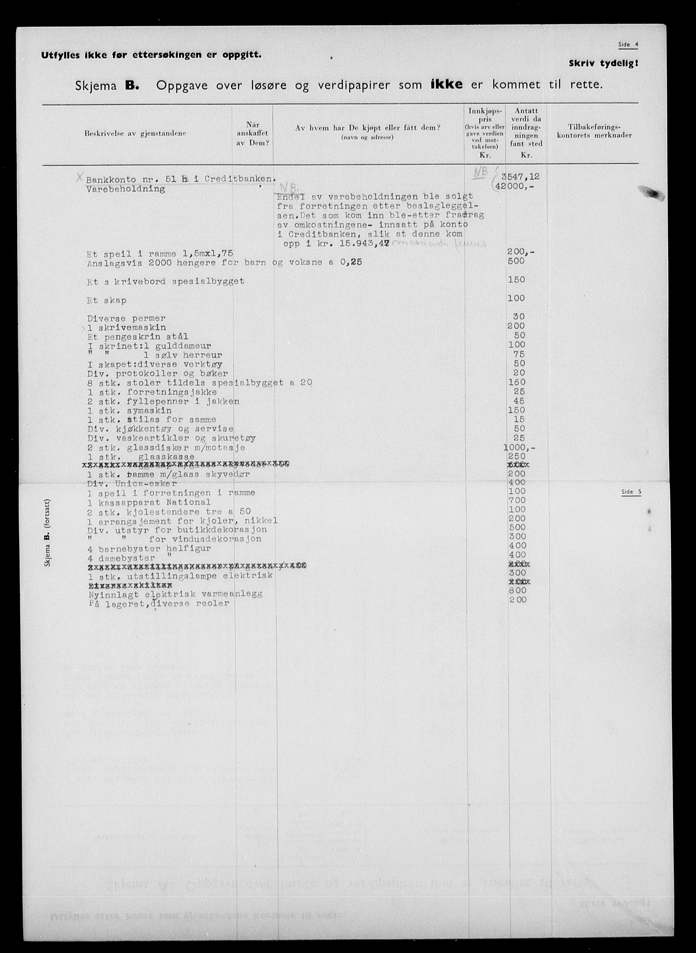 Justisdepartementet, Tilbakeføringskontoret for inndratte formuer, AV/RA-S-1564/H/Hc/Hcc/L0957: --, 1945-1947, p. 380