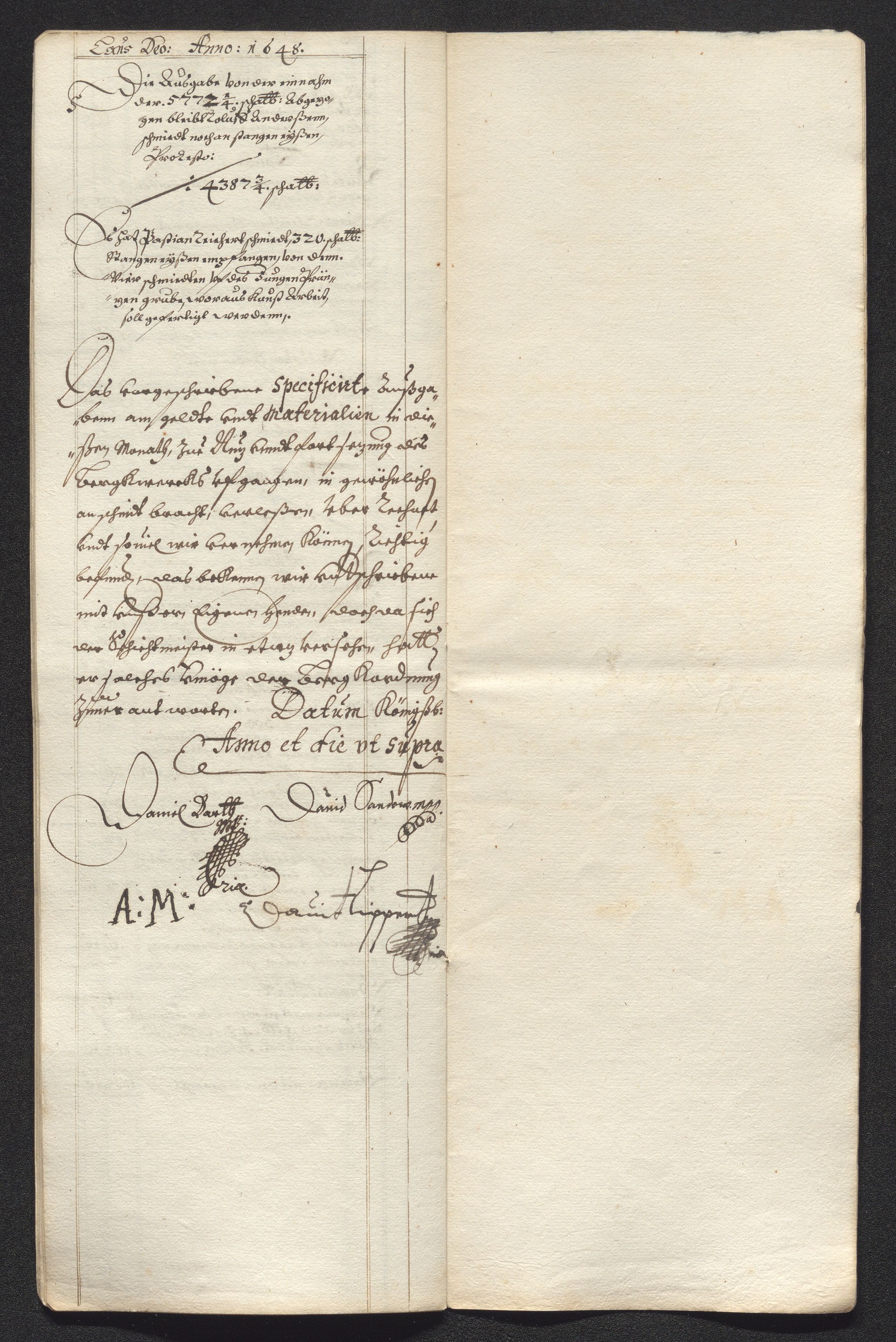 Kongsberg Sølvverk 1623-1816, SAKO/EA-3135/001/D/Dc/Dcd/L0022: Utgiftsregnskap for gruver m.m., 1647-1648, p. 674