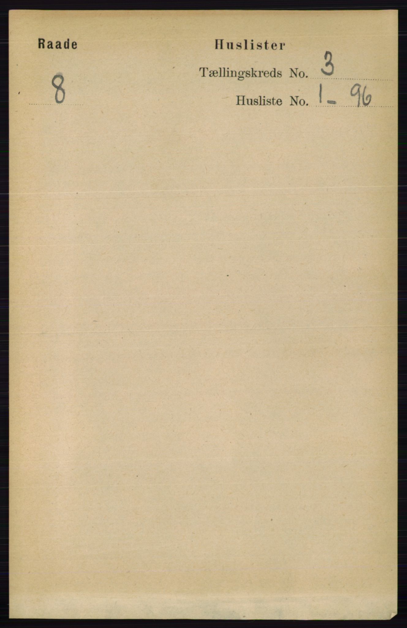 RA, 1891 census for 0135 Råde, 1891, p. 1094