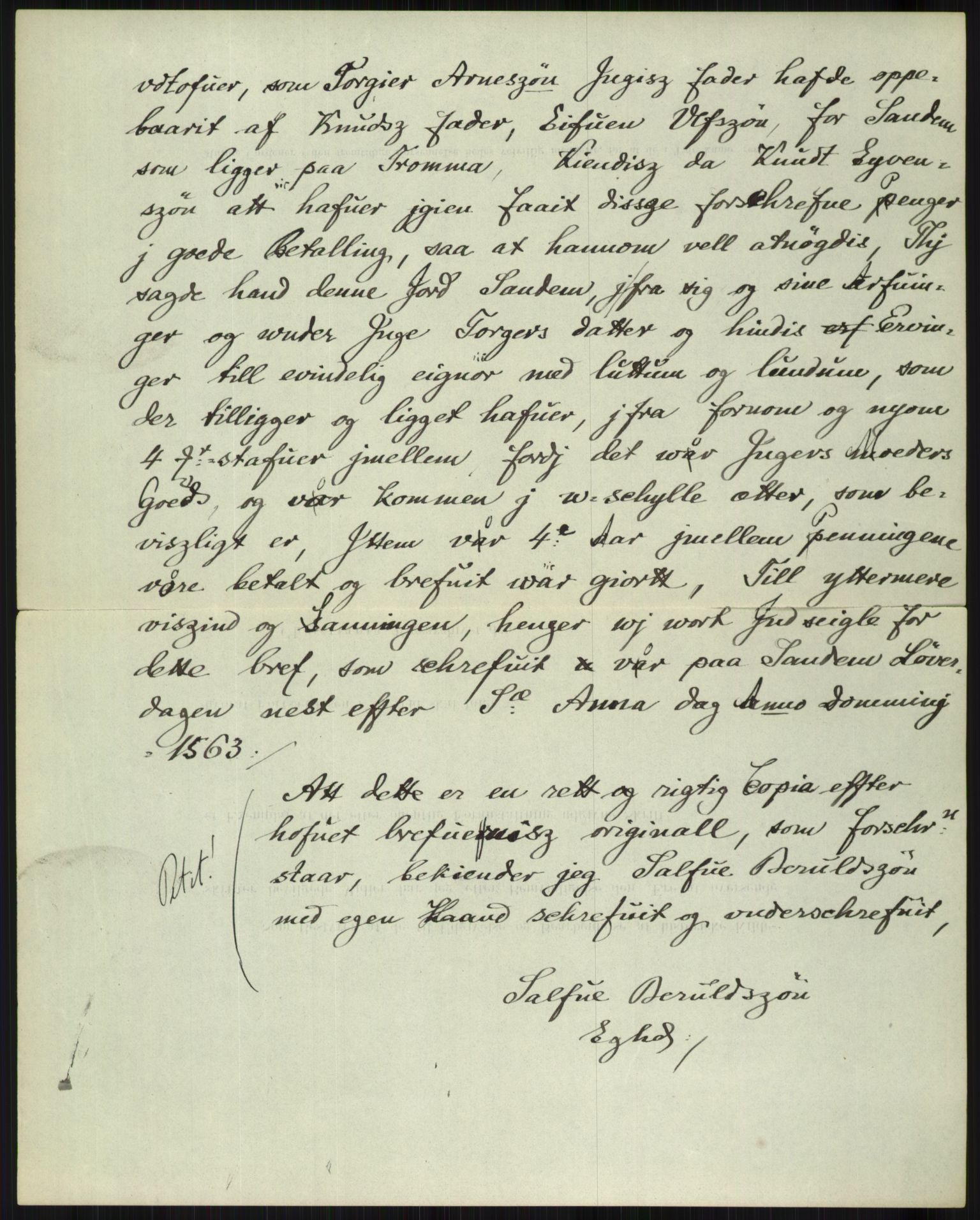 Samlinger til kildeutgivelse, Diplomavskriftsamlingen, AV/RA-EA-4053/H/Ha, p. 3192
