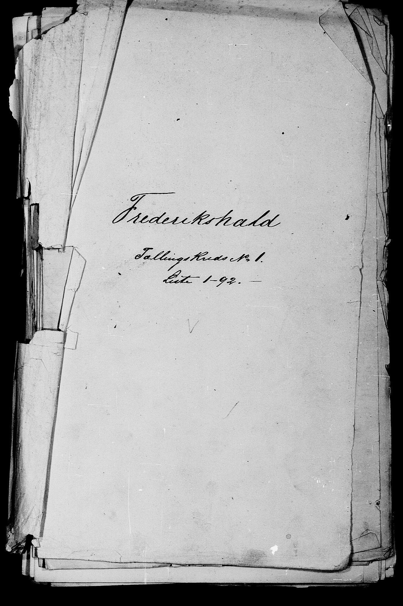 RA, 1875 census for 0101P Fredrikshald, 1875, p. 9