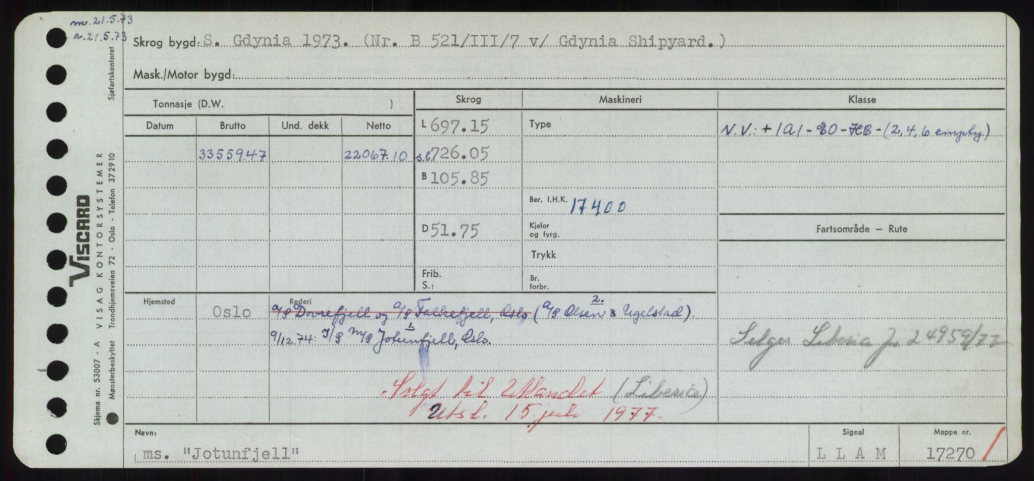 Sjøfartsdirektoratet med forløpere, Skipsmålingen, AV/RA-S-1627/H/Hd/L0019: Fartøy, J, p. 597