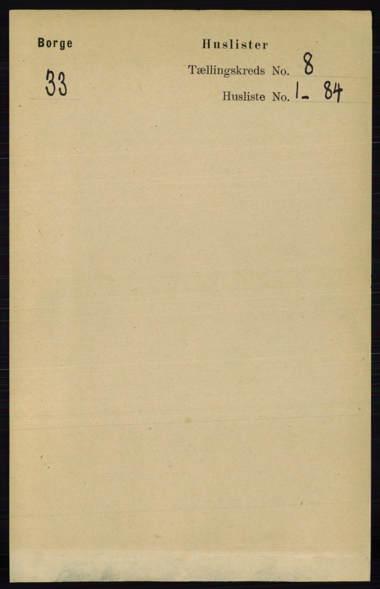 RA, 1891 census for 0113 Borge, 1891, p. 5040