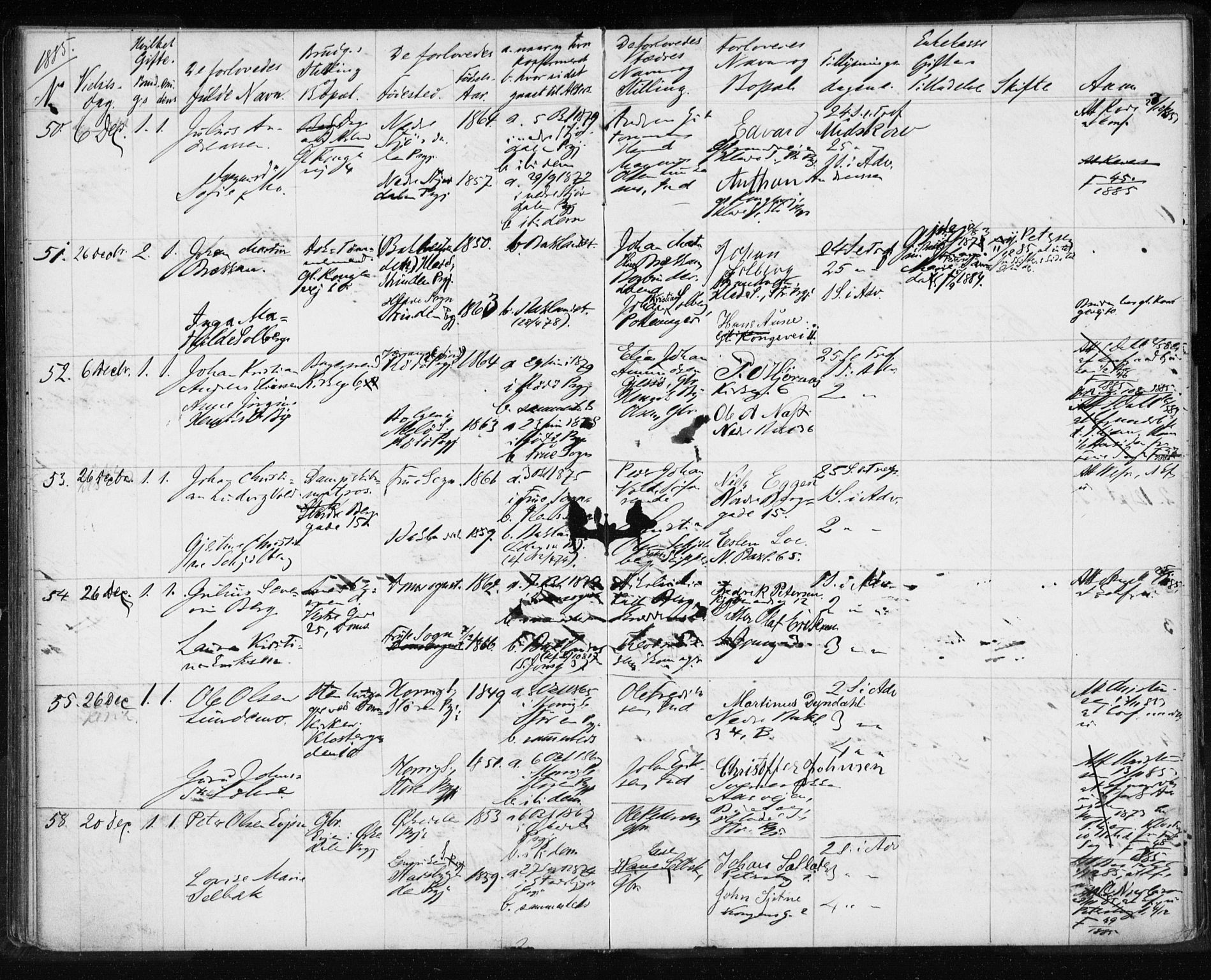 Ministerialprotokoller, klokkerbøker og fødselsregistre - Sør-Trøndelag, AV/SAT-A-1456/604/L0188: Parish register (official) no. 604A11, 1878-1892