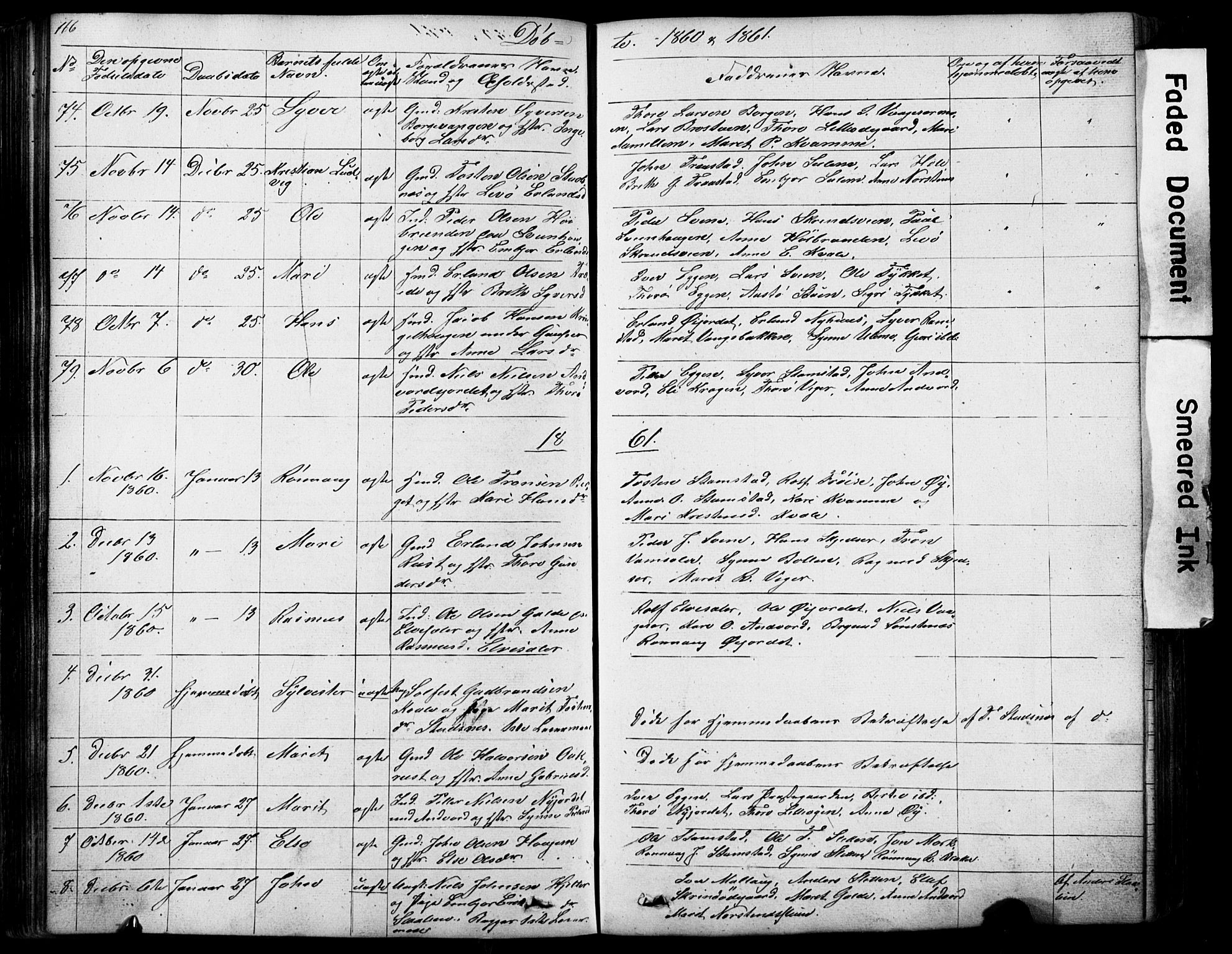 Lom prestekontor, AV/SAH-PREST-070/L/L0012: Parish register (copy) no. 12, 1845-1873, p. 166-167