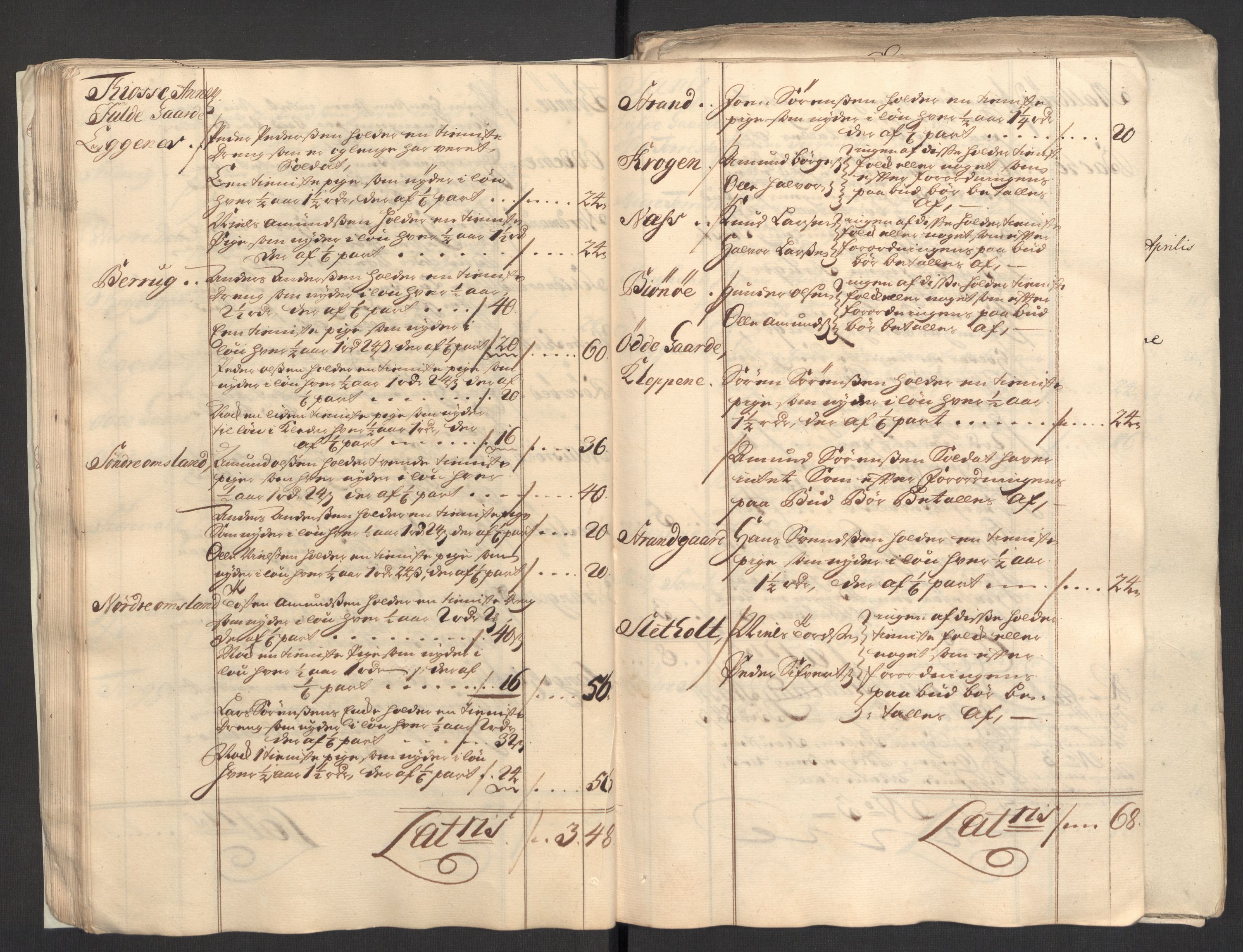 Rentekammeret inntil 1814, Reviderte regnskaper, Fogderegnskap, AV/RA-EA-4092/R33/L1982: Fogderegnskap Larvik grevskap, 1711, p. 33