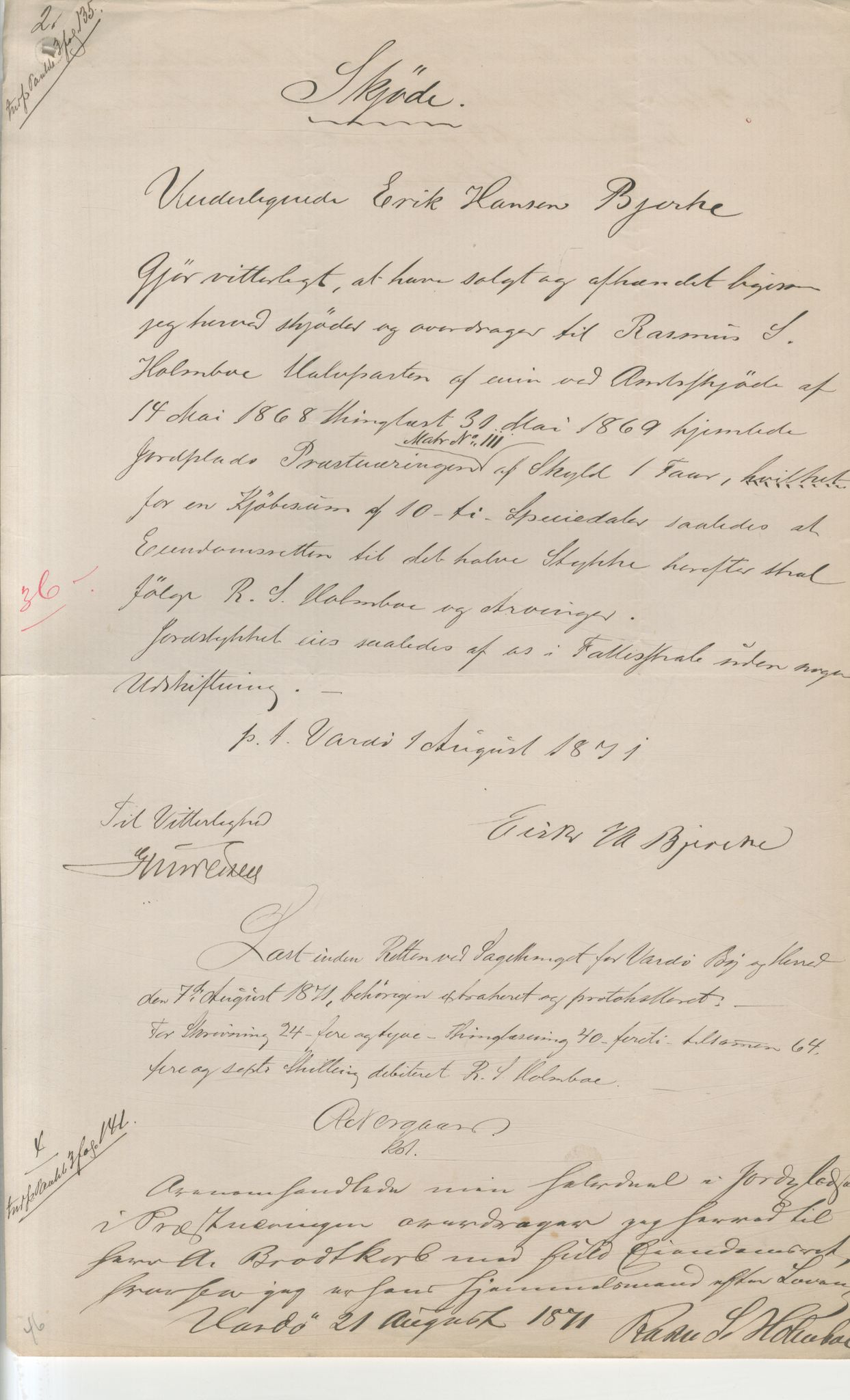 Brodtkorb handel A/S, VAMU/A-0001/Q/Qb/L0003: Faste eiendommer i Vardø Herred, 1862-1939, p. 146