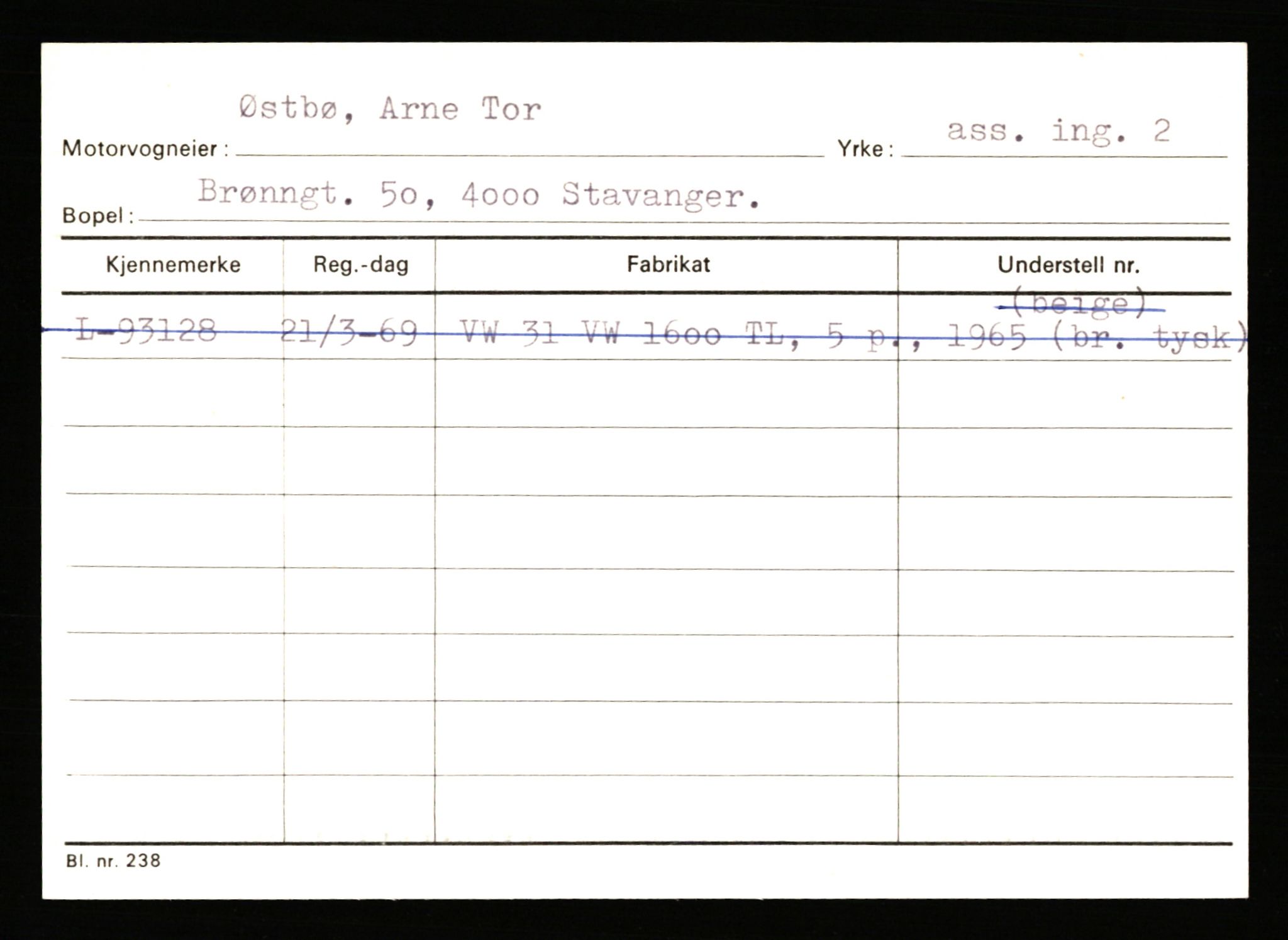 Stavanger trafikkstasjon, AV/SAST-A-101942/0/H/L0044: Øksna - Åmo, 1930-1971, p. 455