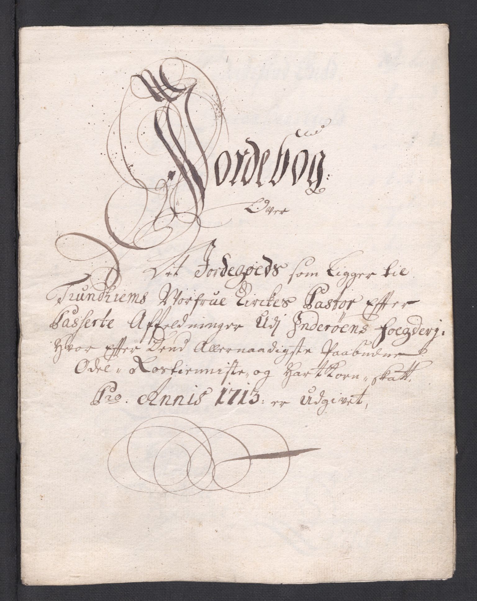 Rentekammeret inntil 1814, Reviderte regnskaper, Fogderegnskap, AV/RA-EA-4092/R63/L4321: Fogderegnskap Inderøy, 1713, p. 157