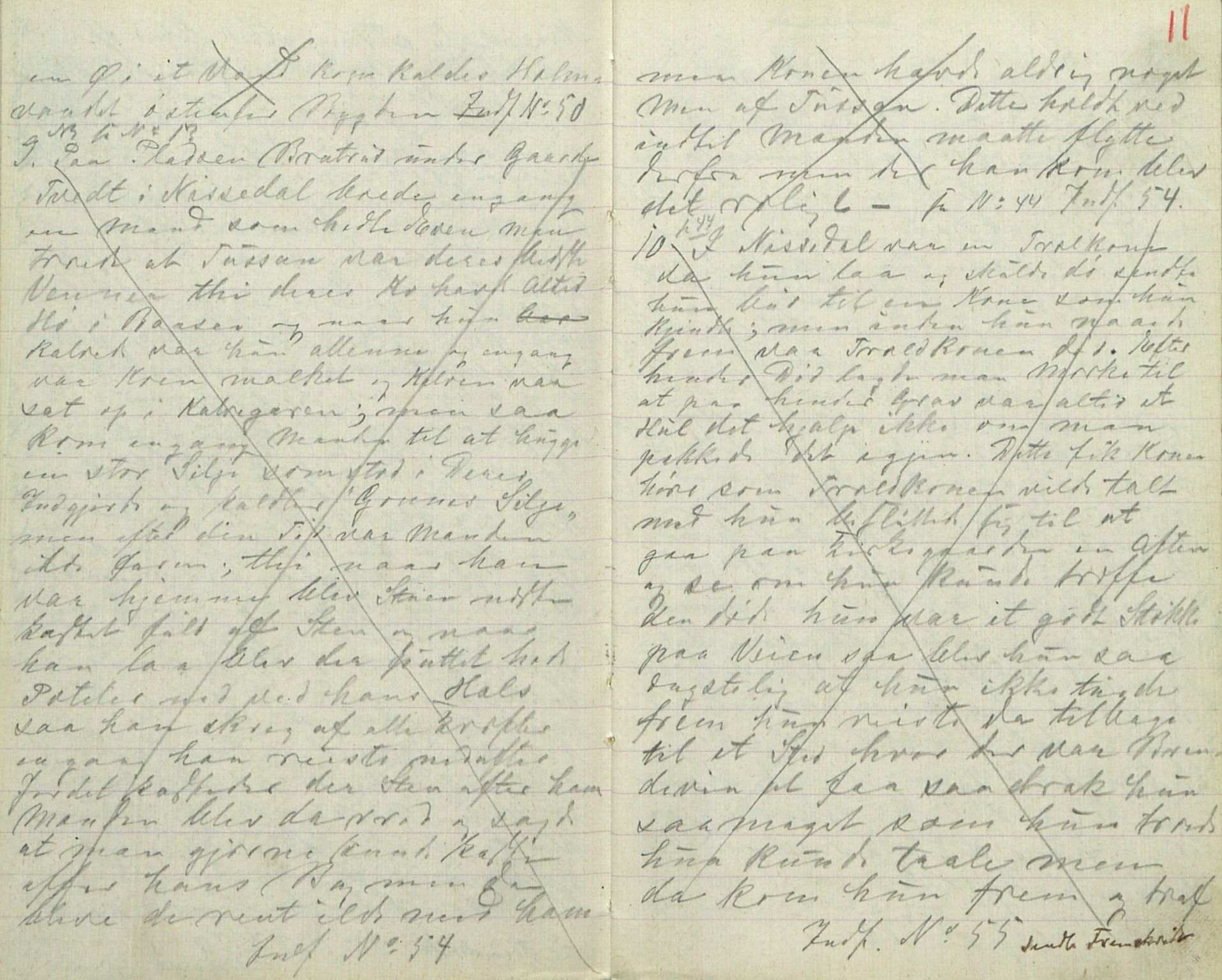 Rikard Berge, TEMU/TGM-A-1003/F/L0016/0015: 529-550 / 543 Oppskrifter av Halvor N. Tvedten, 1894, p. 10-11