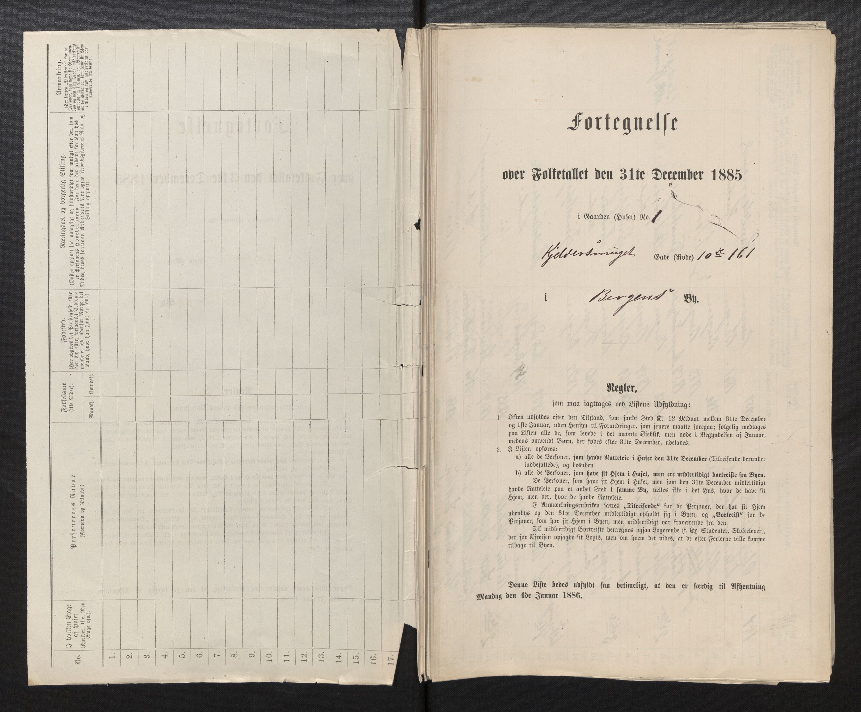 SAB, 1885 census for 1301 Bergen, 1885, p. 2549