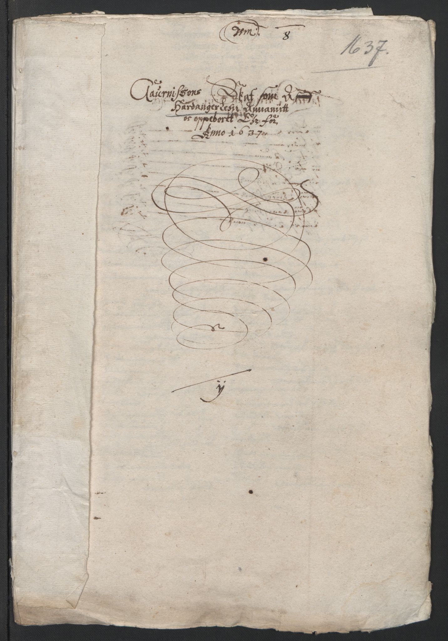 Rentekammeret inntil 1814, Reviderte regnskaper, Lensregnskaper, RA/EA-5023/R/Rb/Rbt/L0080: Bergenhus len, 1637-1638