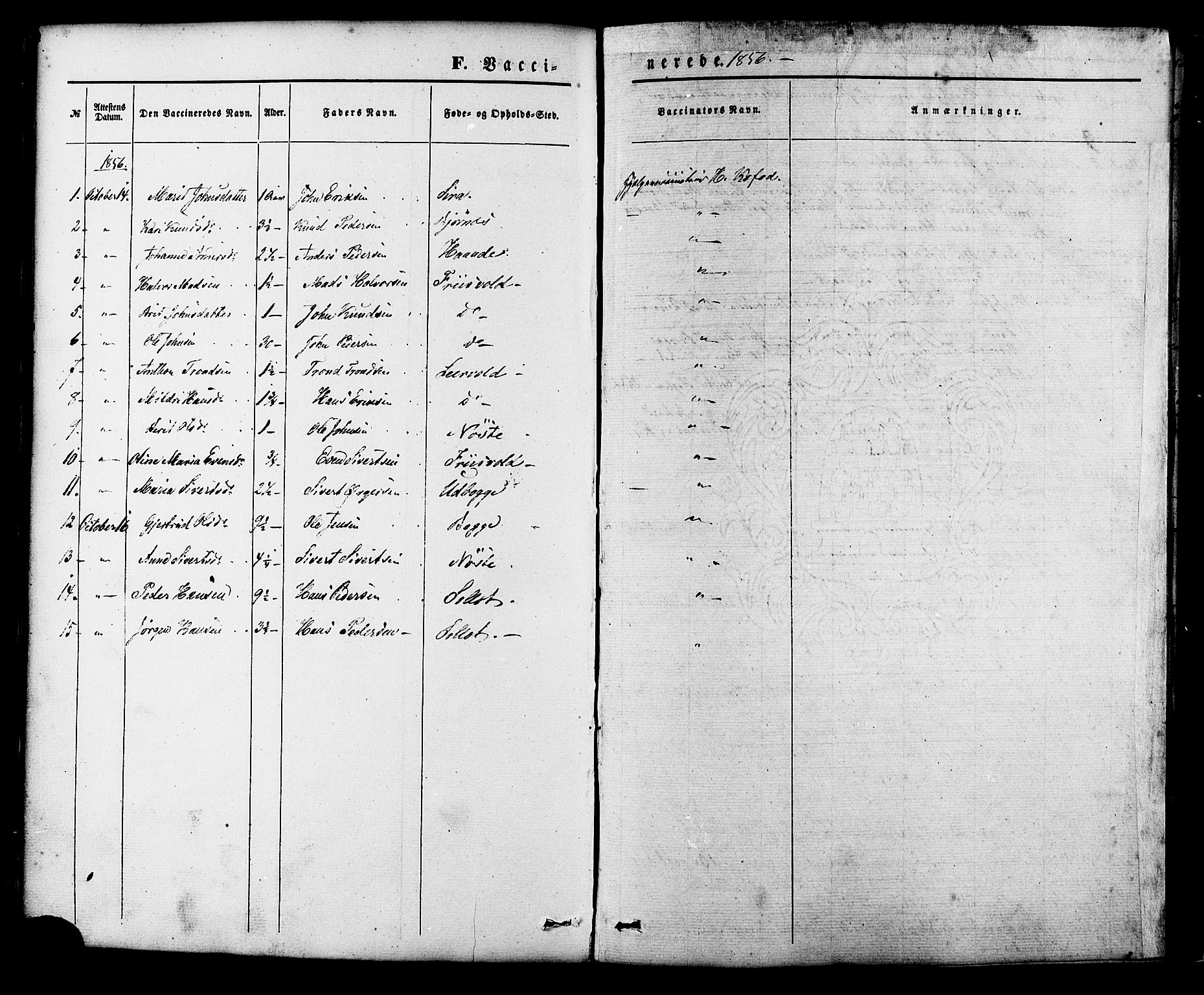 Ministerialprotokoller, klokkerbøker og fødselsregistre - Møre og Romsdal, AV/SAT-A-1454/552/L0637: Parish register (official) no. 552A01, 1845-1879