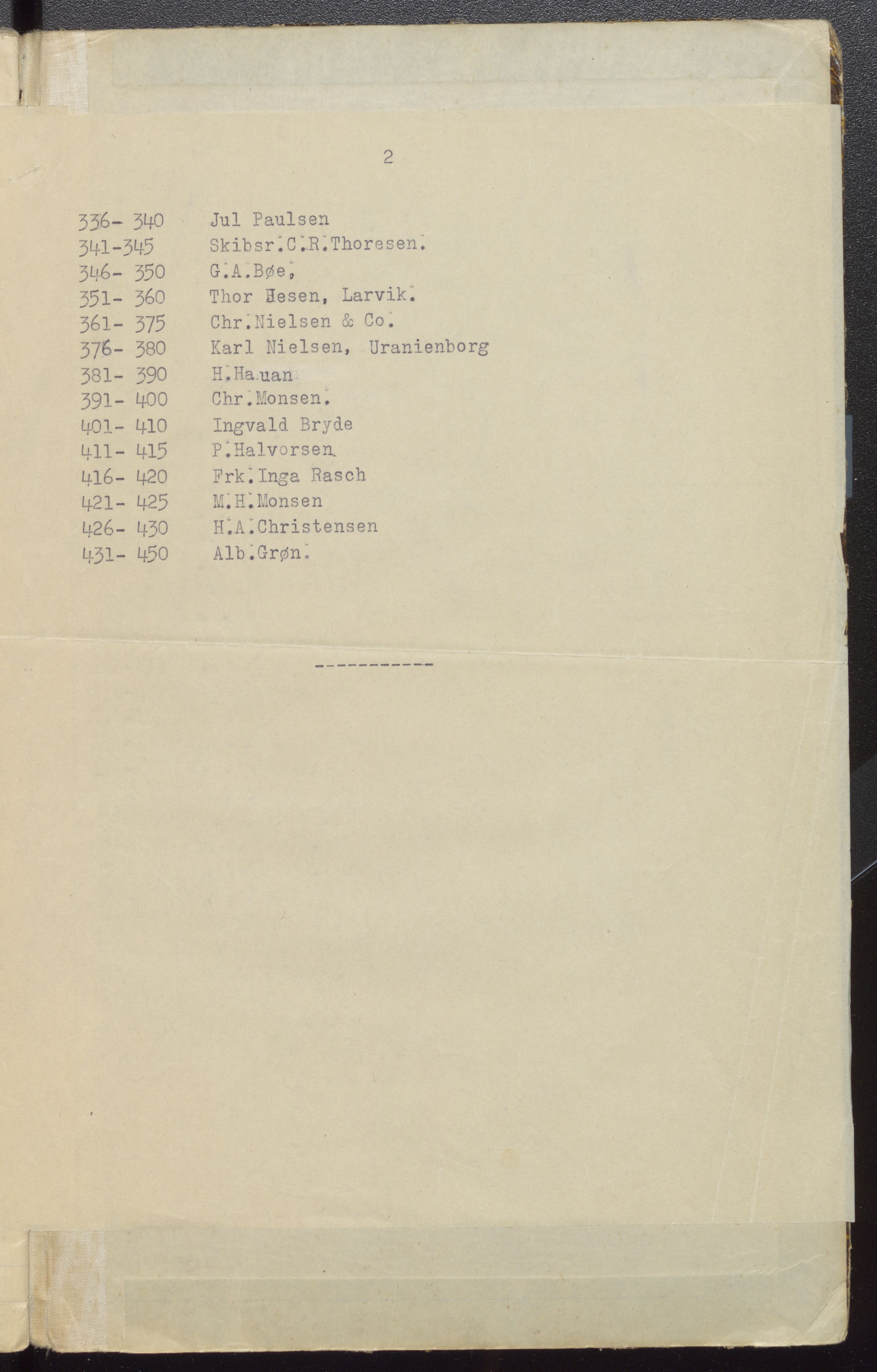 Hvalfangernes Assuranceforening, VEMU/ARS-A-1024/A/Aa, 1911-1989, p. 76