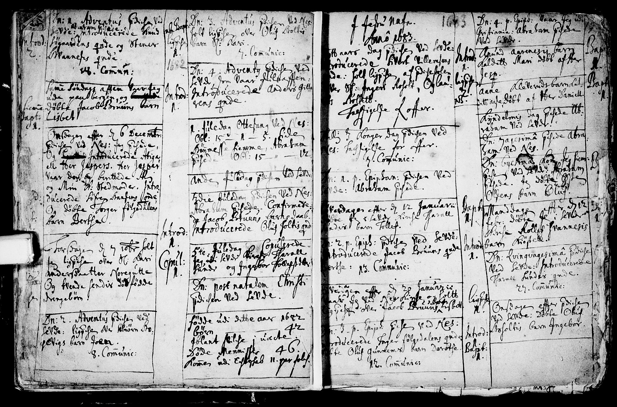 Sauherad kirkebøker, SAKO/A-298/F/Fa/L0002: Parish register (official) no. I 2, 1681-1720, p. 16-17