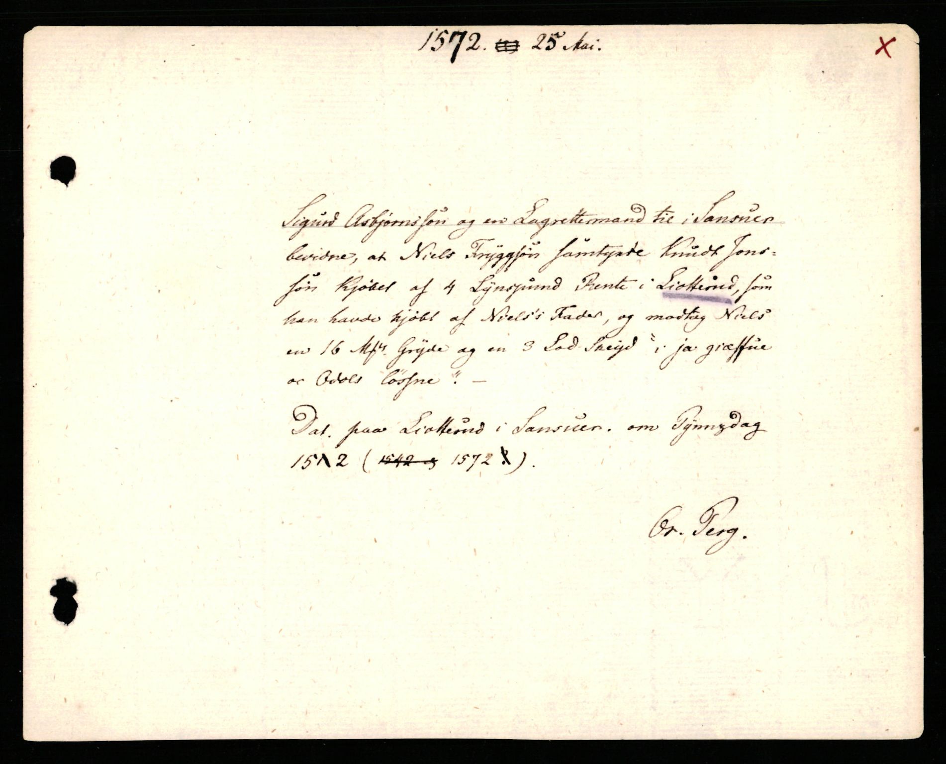 Riksarkivets diplomsamling, AV/RA-EA-5965/F35/F35b/L0002: Riksarkivets diplomer, seddelregister, 1567-1583, p. 139