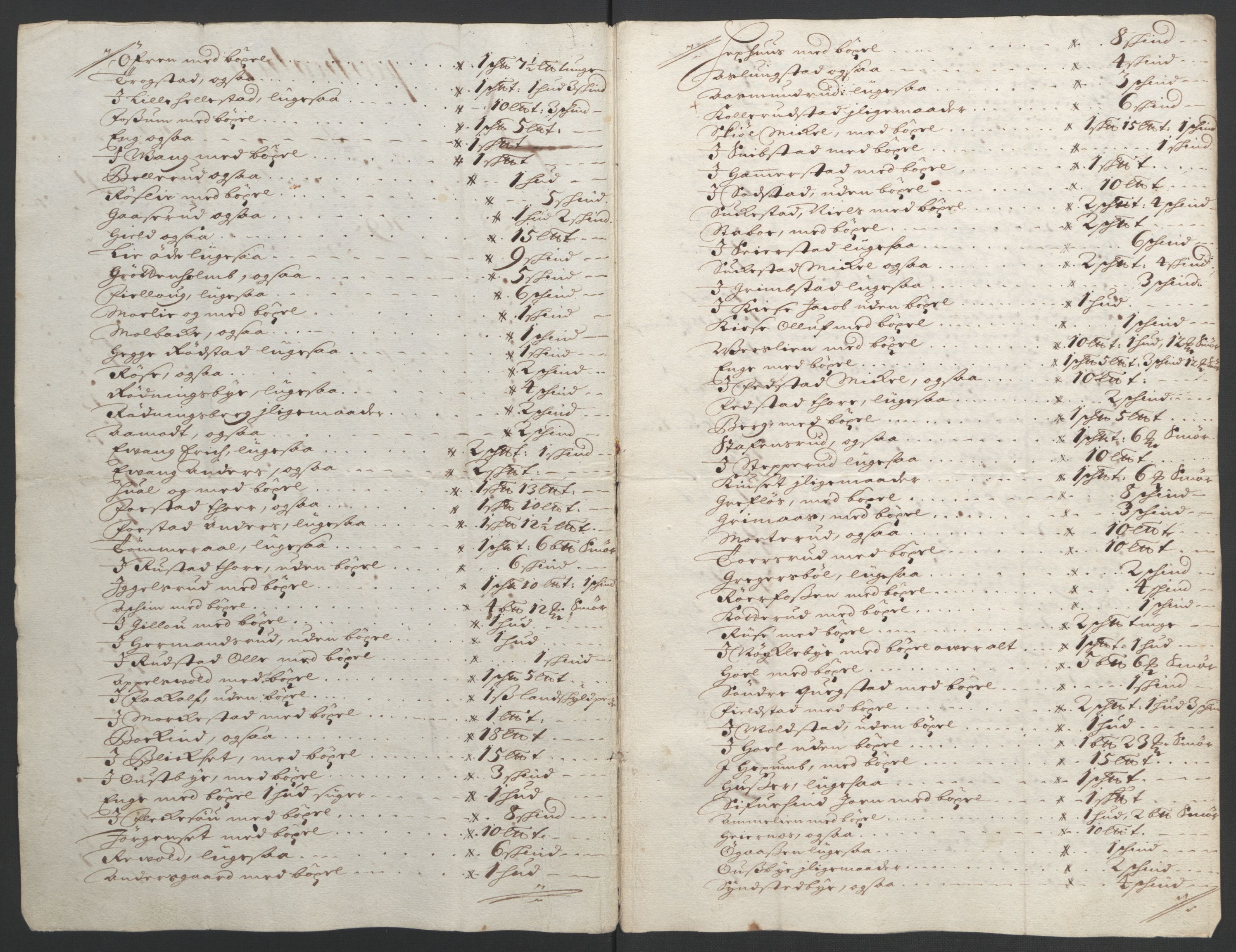Rentekammeret inntil 1814, Reviderte regnskaper, Fogderegnskap, AV/RA-EA-4092/R18/L1291: Fogderegnskap Hadeland, Toten og Valdres, 1692, p. 12