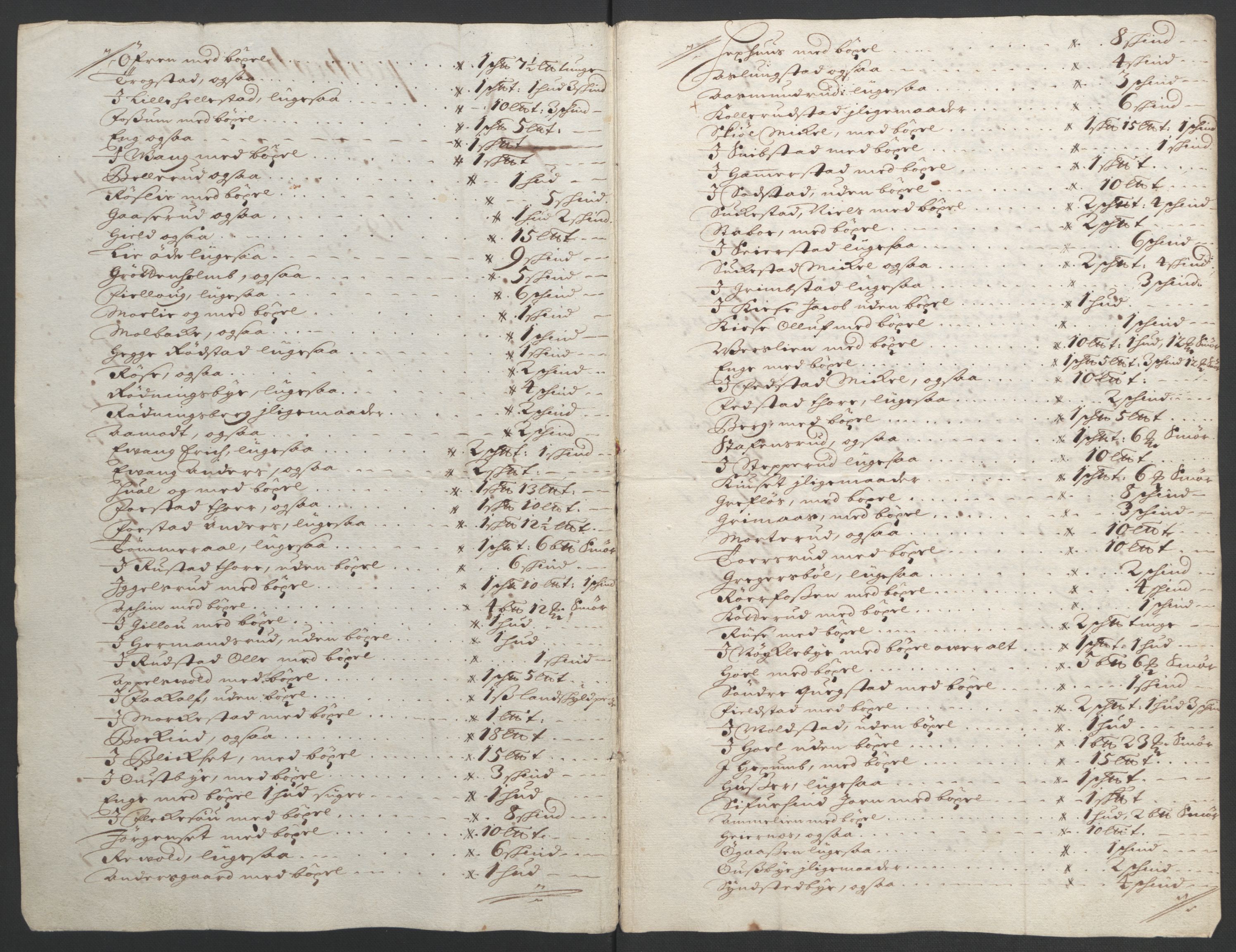 Rentekammeret inntil 1814, Reviderte regnskaper, Fogderegnskap, AV/RA-EA-4092/R18/L1291: Fogderegnskap Hadeland, Toten og Valdres, 1692, p. 12