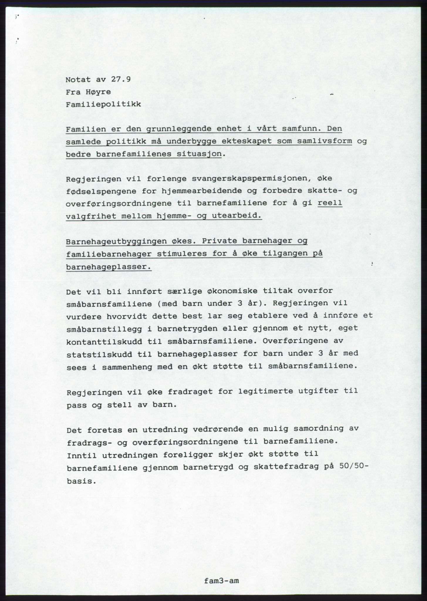 Forhandlingsmøtene 1989 mellom Høyre, KrF og Senterpartiet om dannelse av regjering, AV/RA-PA-0697/A/L0001: Forhandlingsprotokoll med vedlegg, 1989, p. 330